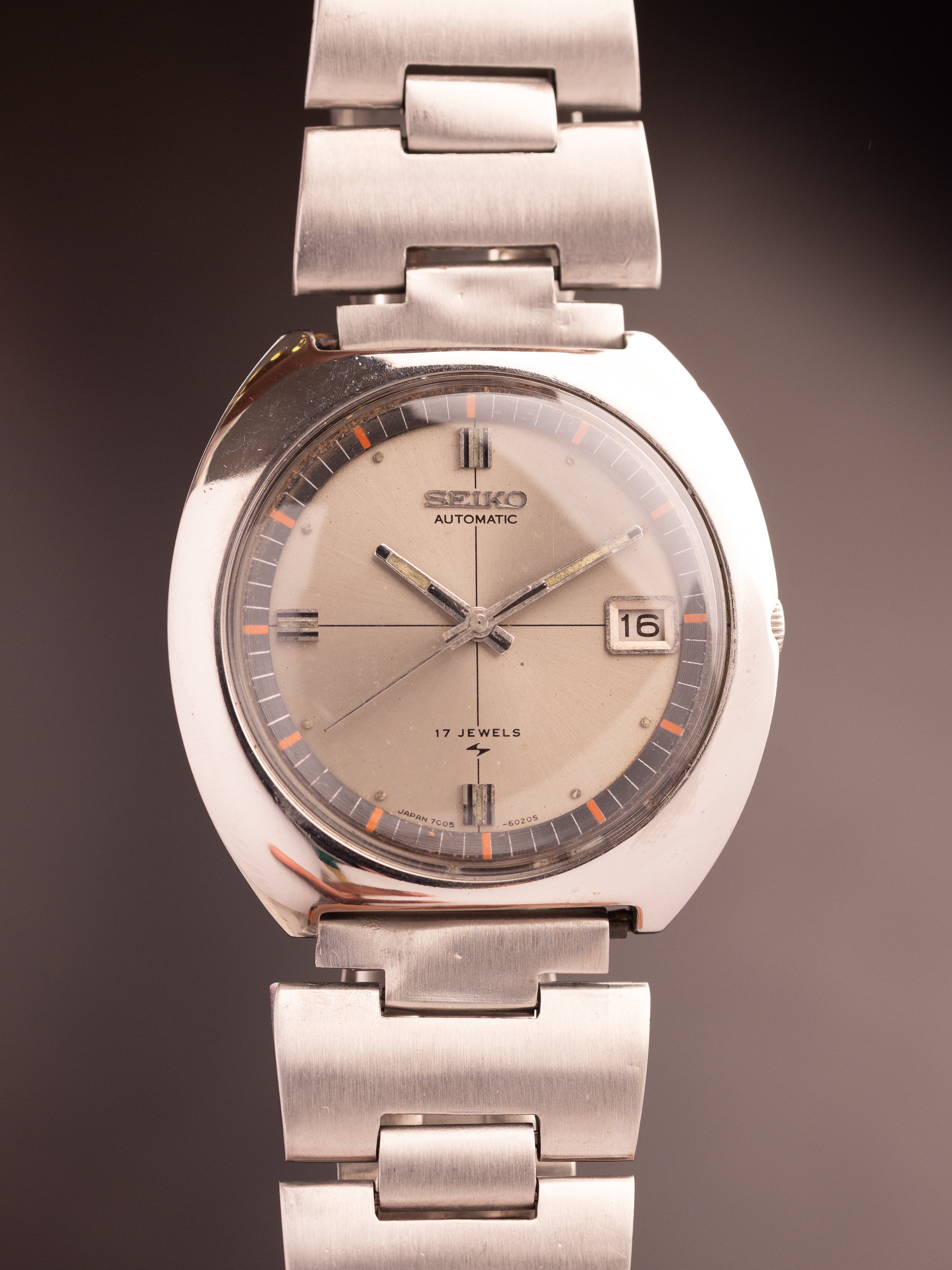 Seiko 5 JDM Hi Beat 063807 (Ref. 7005-8040) (39mm; Automatic) (Super Mint)
