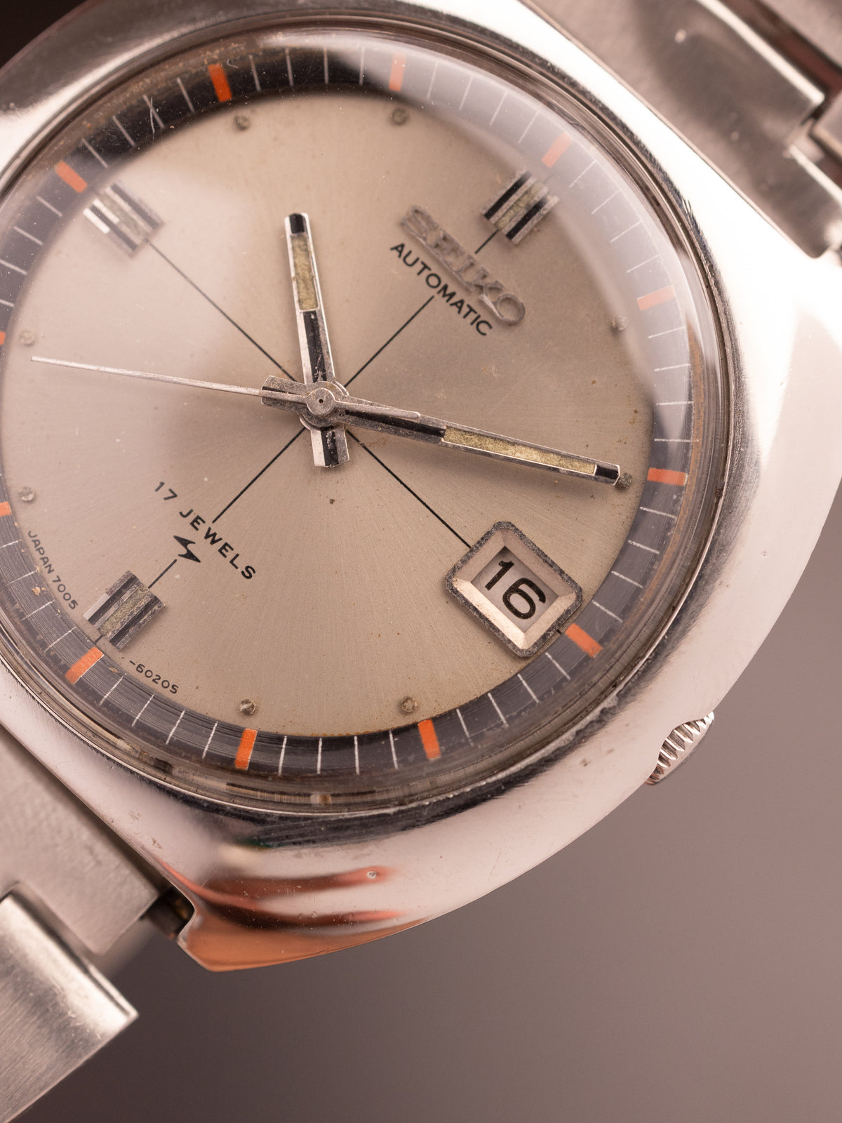 Seiko 5 JDM Hi Beat 063807 (Ref. 7005-8040) (39mm; Automatic) (Super Mint)