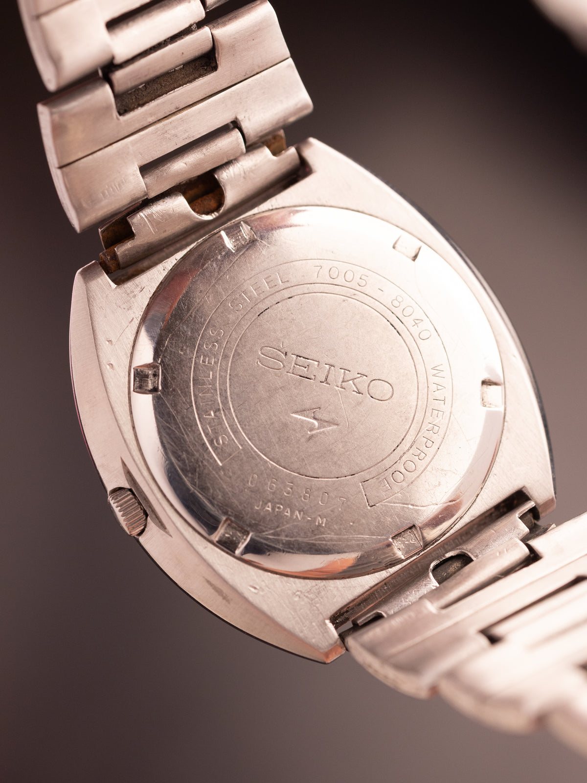 Seiko 5 JDM Hi Beat 063807 (Ref. 7005-8040) (39mm; Automatic) (Super Mint)
