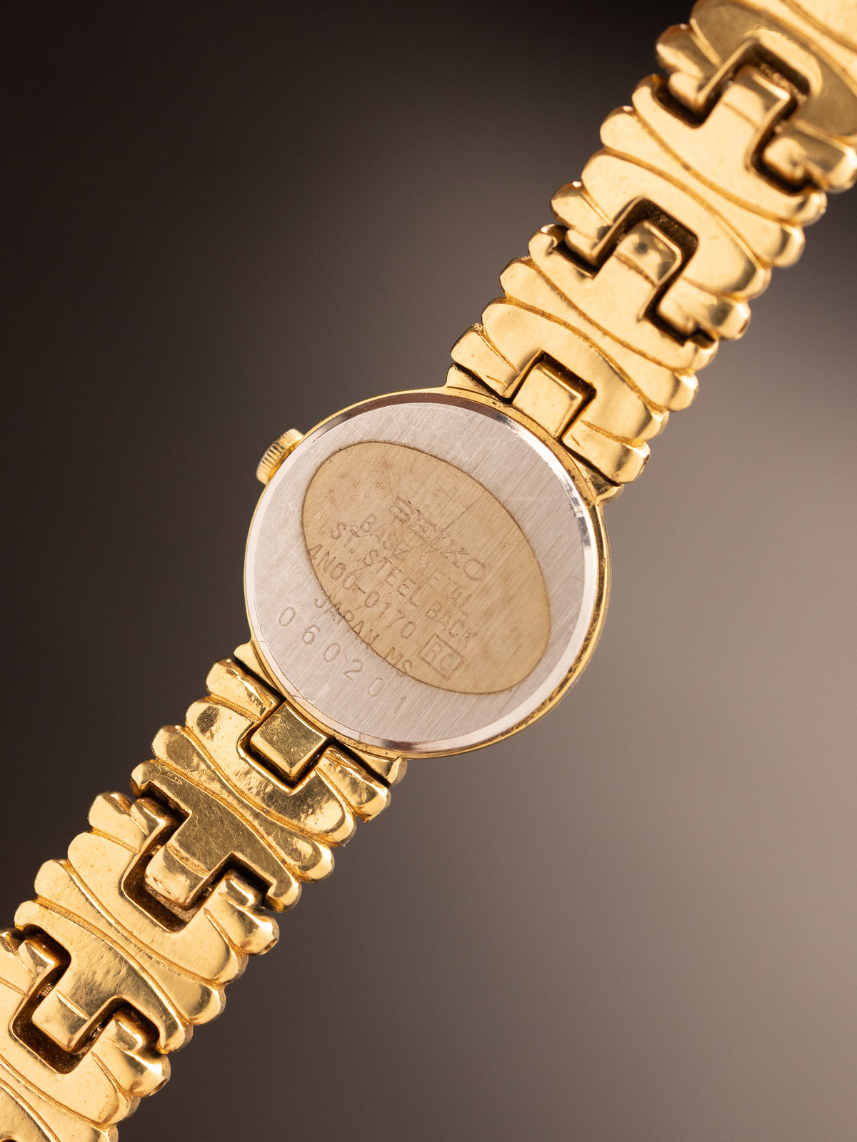 Seiko JDM Gold Stock Braclet Super Mint 060201 (Ref. 4N00-0170) (19mm; Quartz)