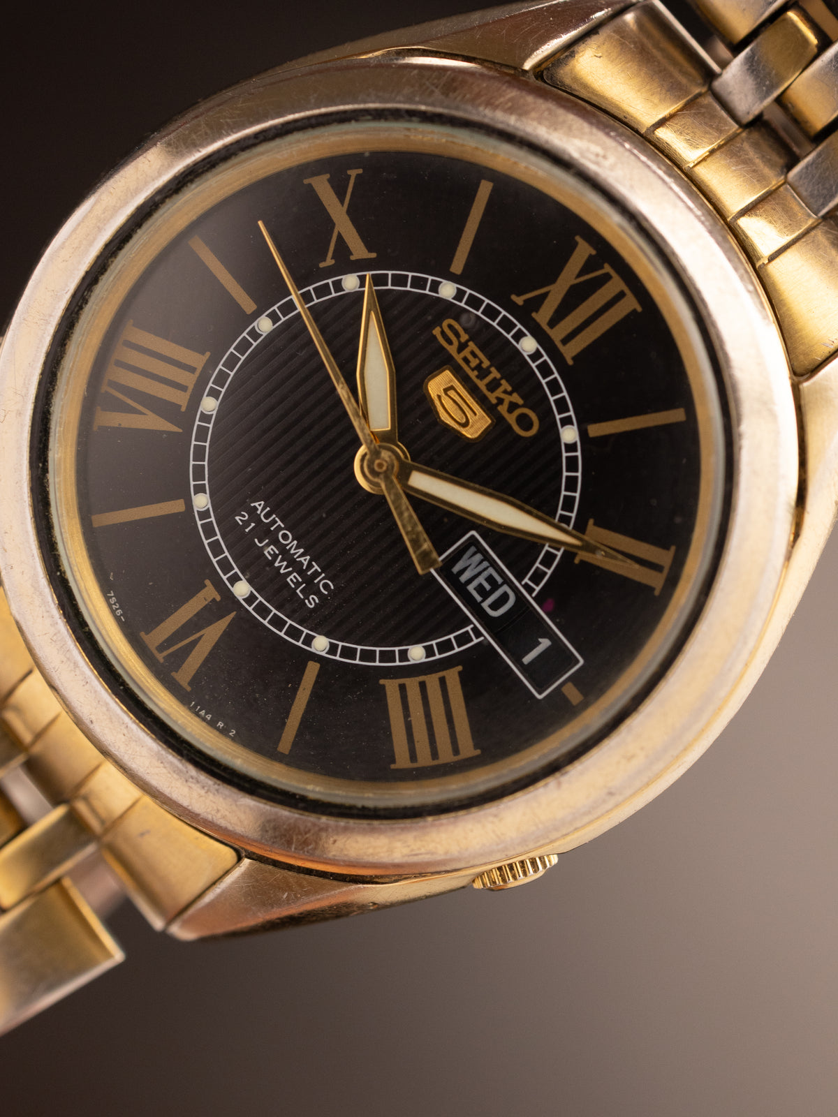 Seiko 5 Gold SNKL40K1 TBC (Ref. 7S26-03V0) (38mm; Automatic)