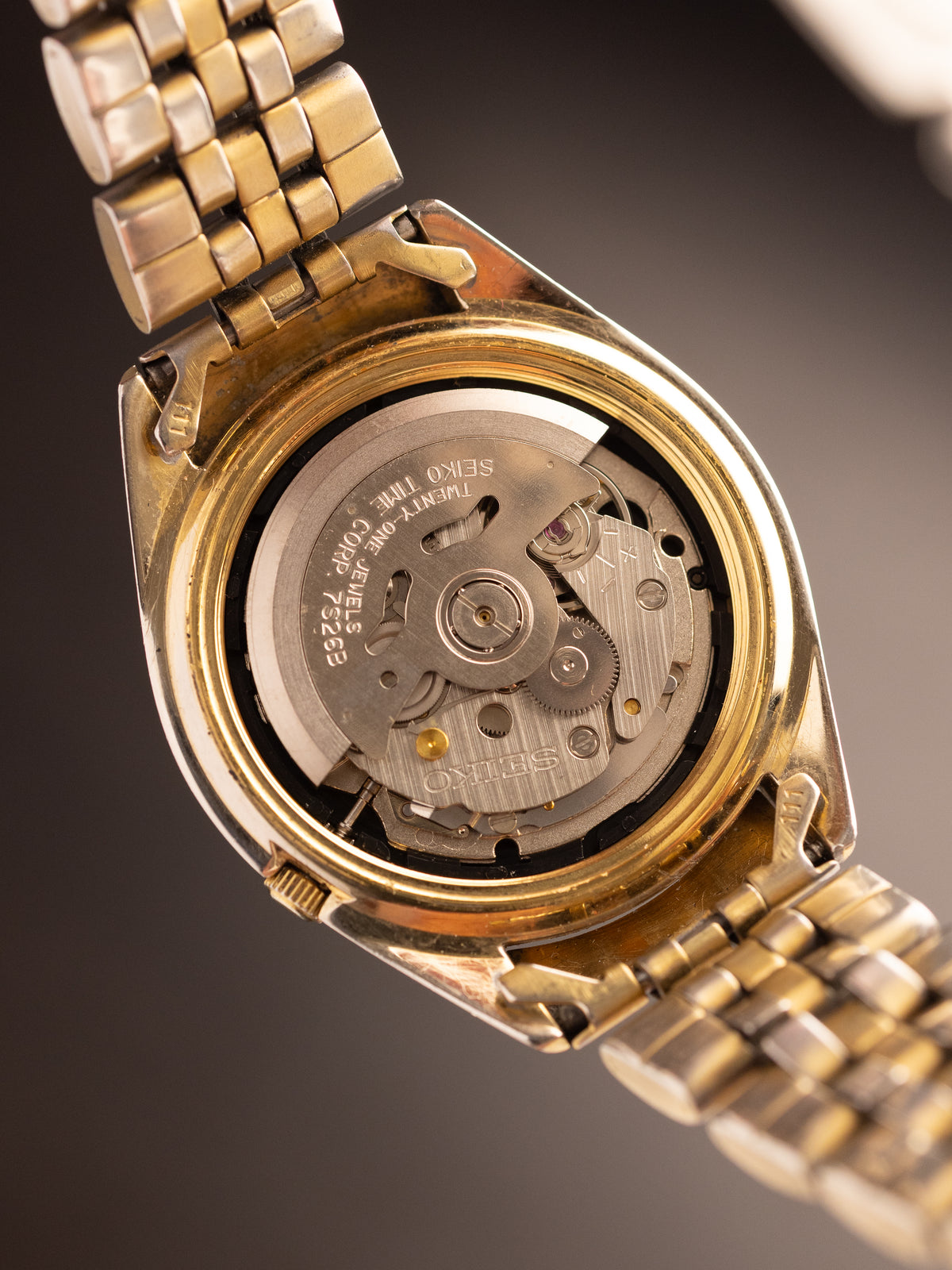 Seiko 5 Gold SNKL40K1 TBC (Ref. 7S26-03V0) (38mm; Automatic)