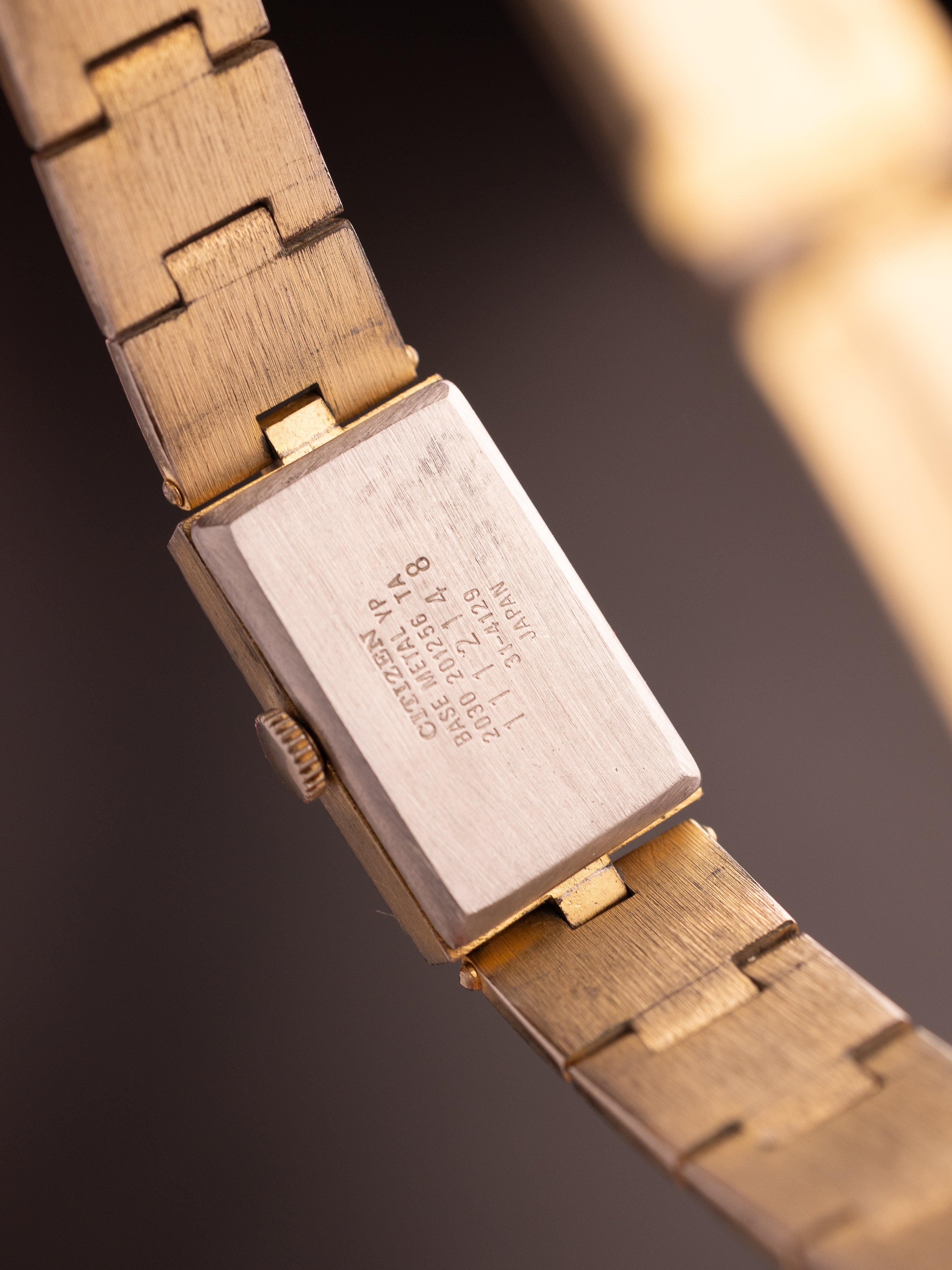 Citizen Original Gold 16 Jewels JDM 1112148 (Ref. 2030-201256 YA) (16mm; Manual) (Very Rare)