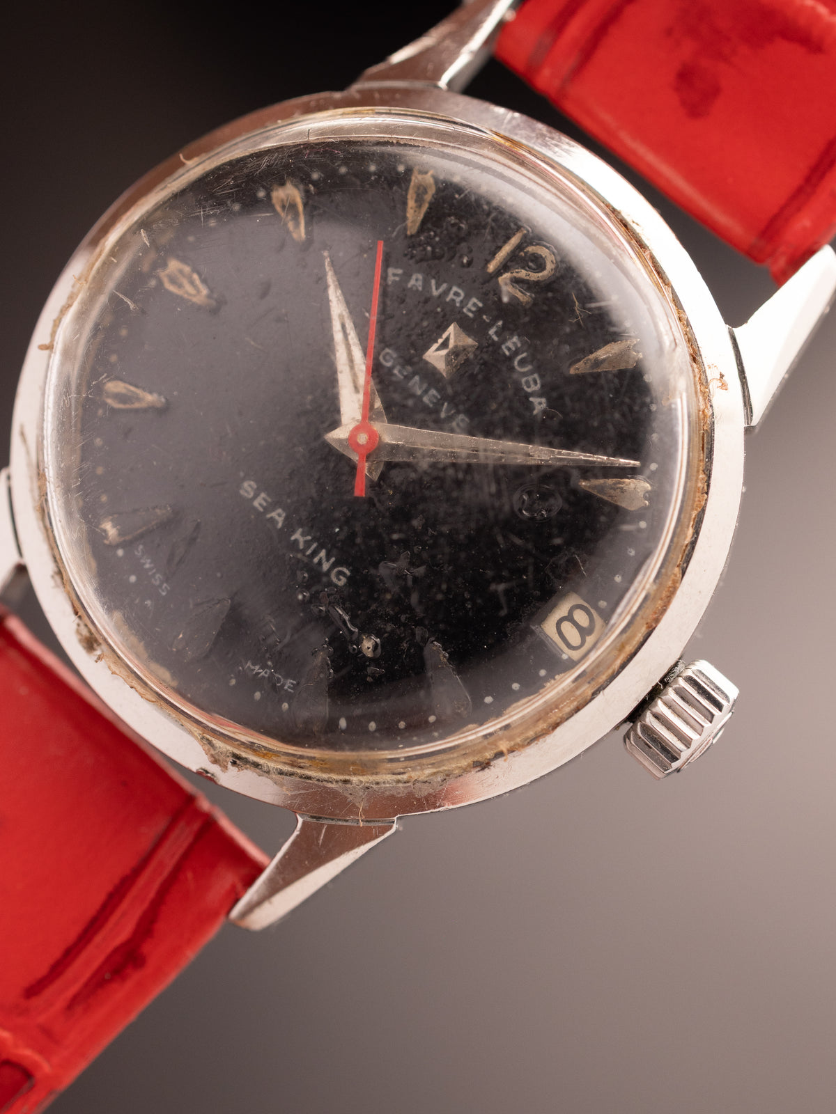 Favre Leuba Sea King Dater (Ref. 62023) (30mm; Manual) Rare