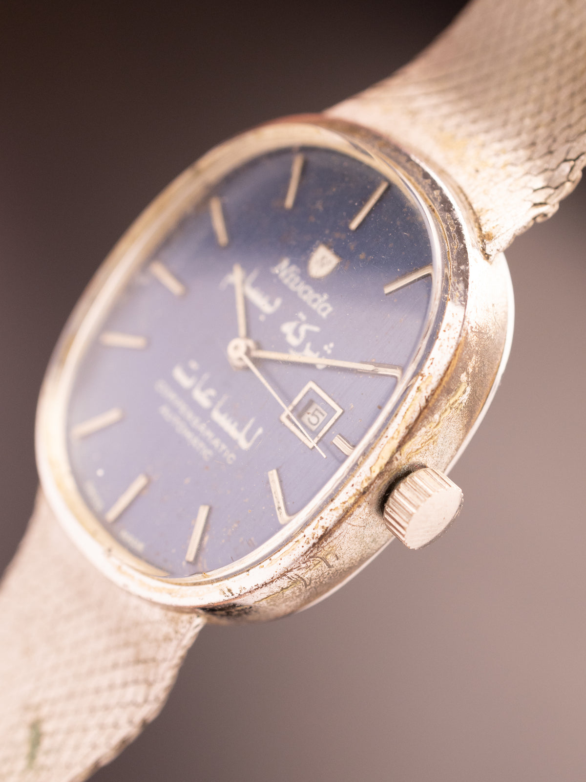 Nivada Ellipse Compensematic Arabic Dial (Ref. 28018 5651) (28mm; Automatic) (Rare)
