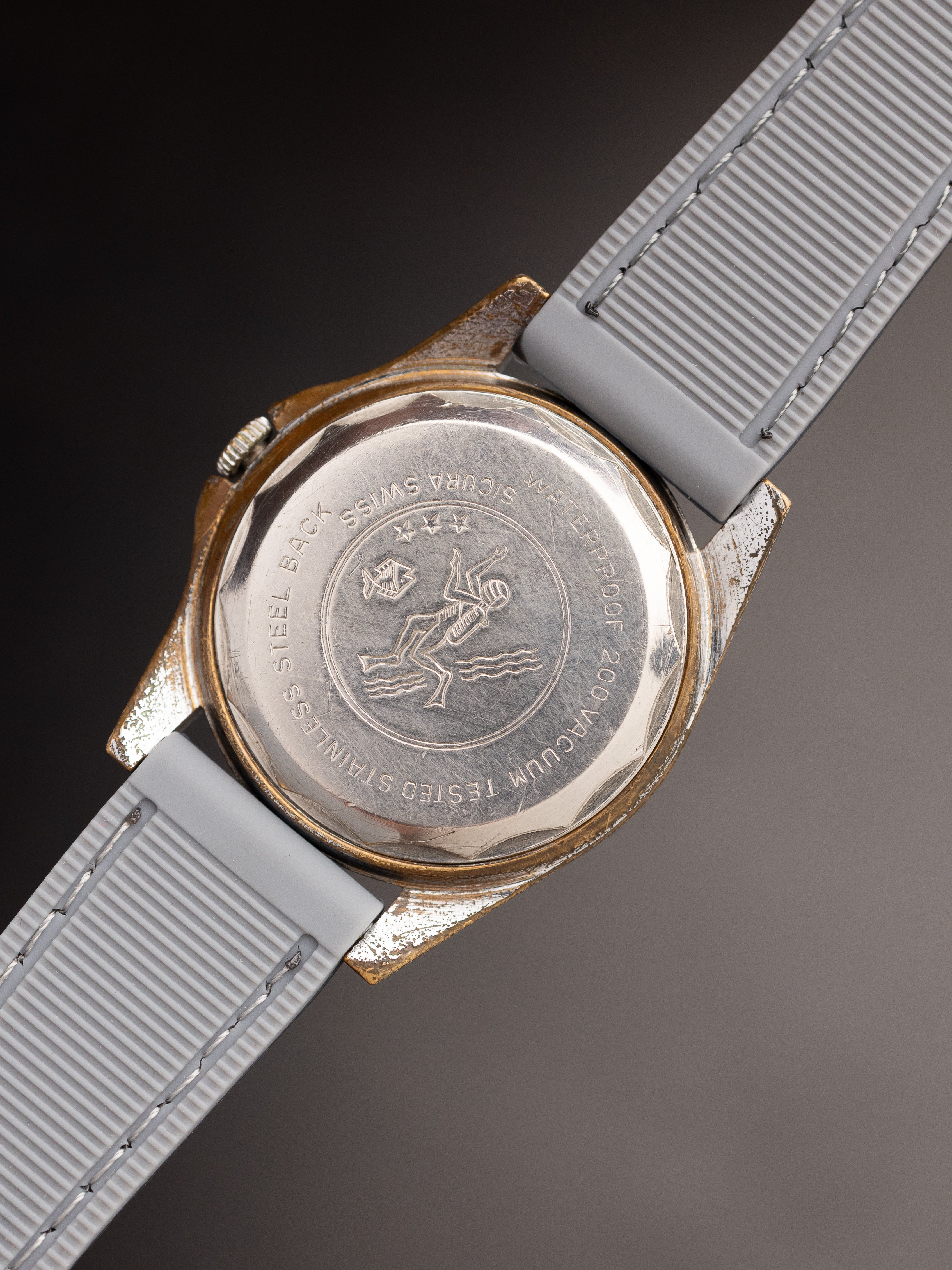 Sicura Submarine Diver 25 Jewels Very (Ref. Brietling) (39mm; Automatic) (Very Rare)