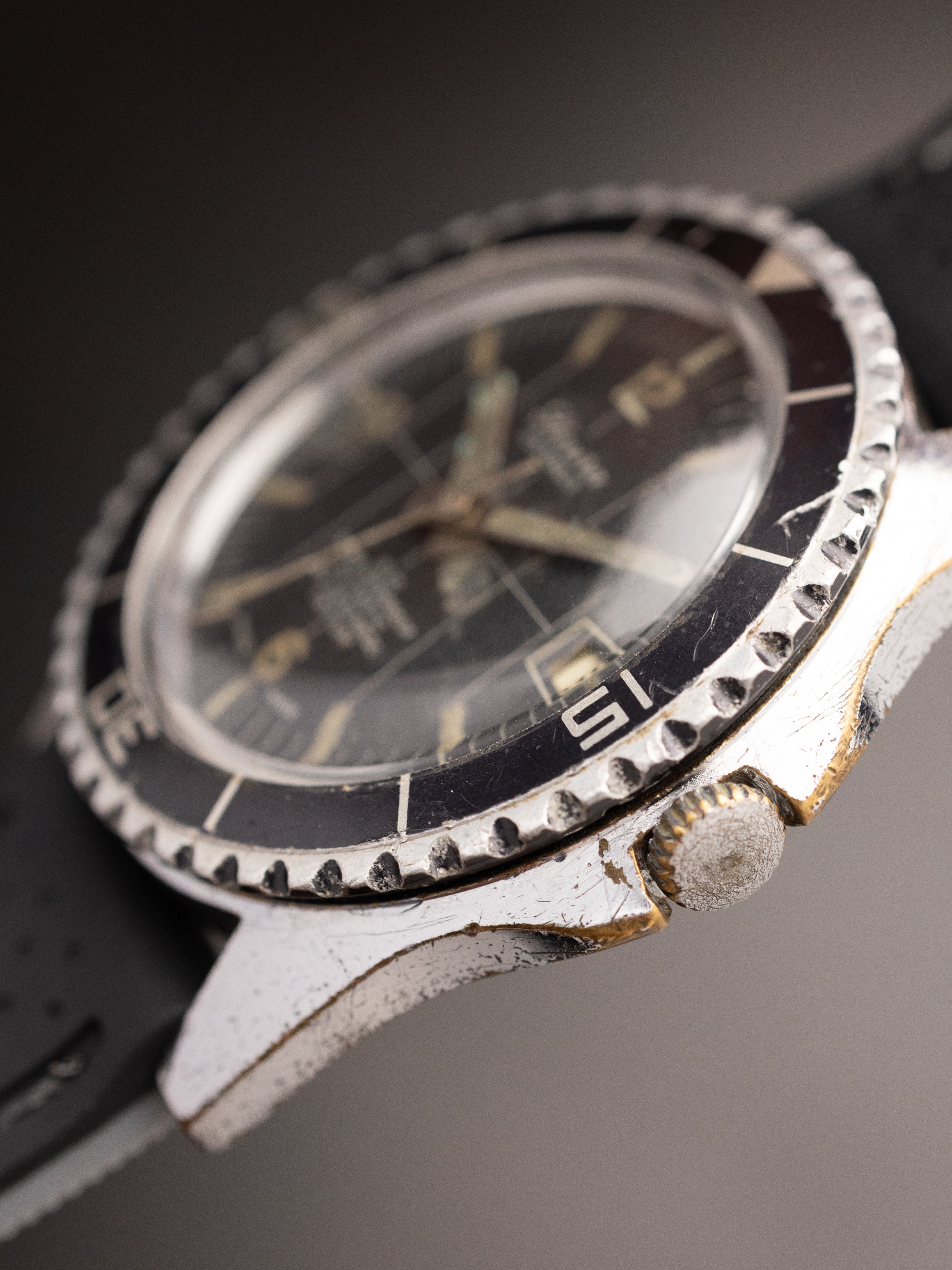 Sicura Submarine Diver 25 Jewels Very (Ref. Brietling) (39mm; Automatic) (Very Rare)