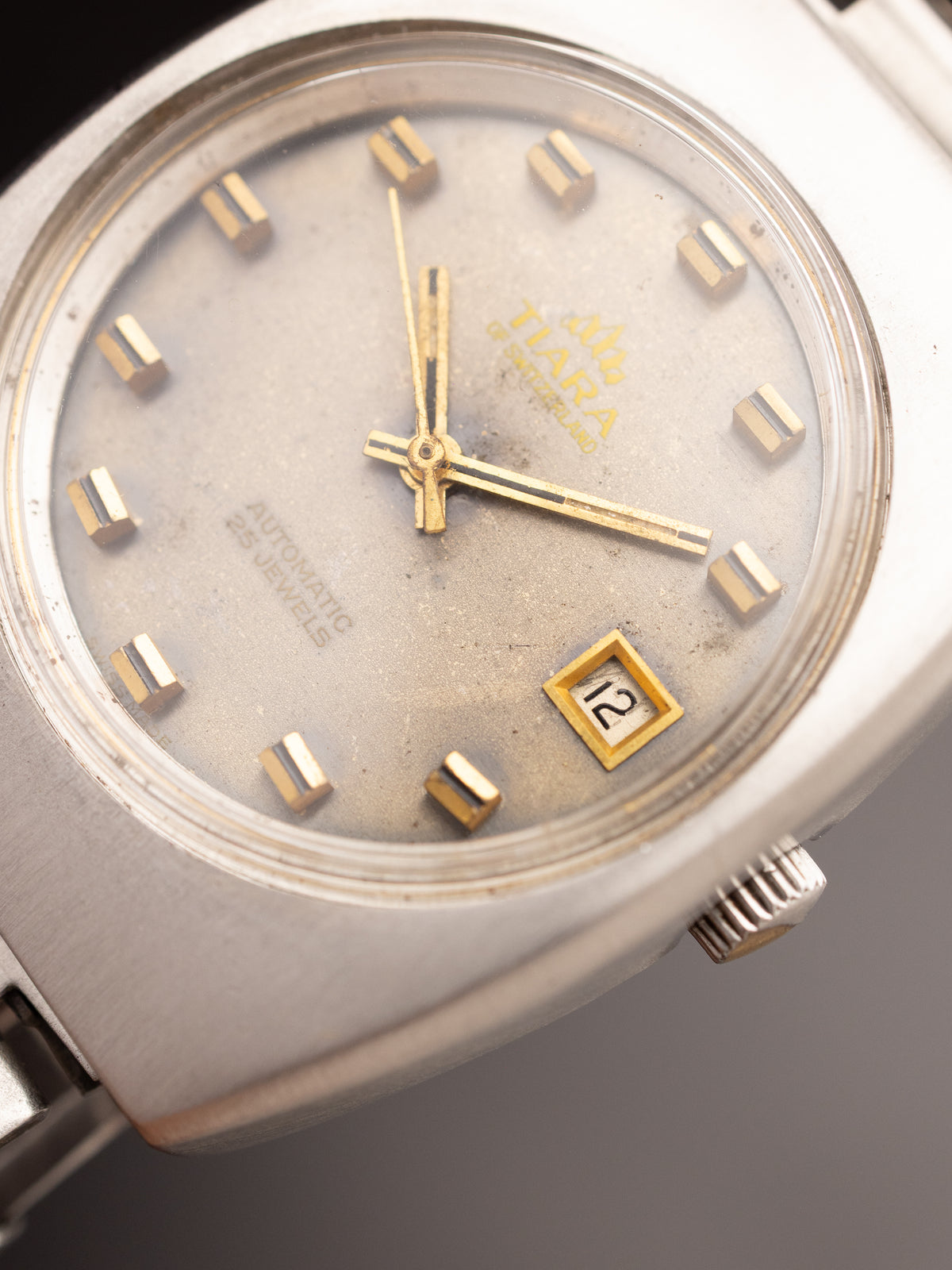 Tiara of Switzerland Silver Dart (Ref. Unknown) (35mm; Automatc) (Rare)