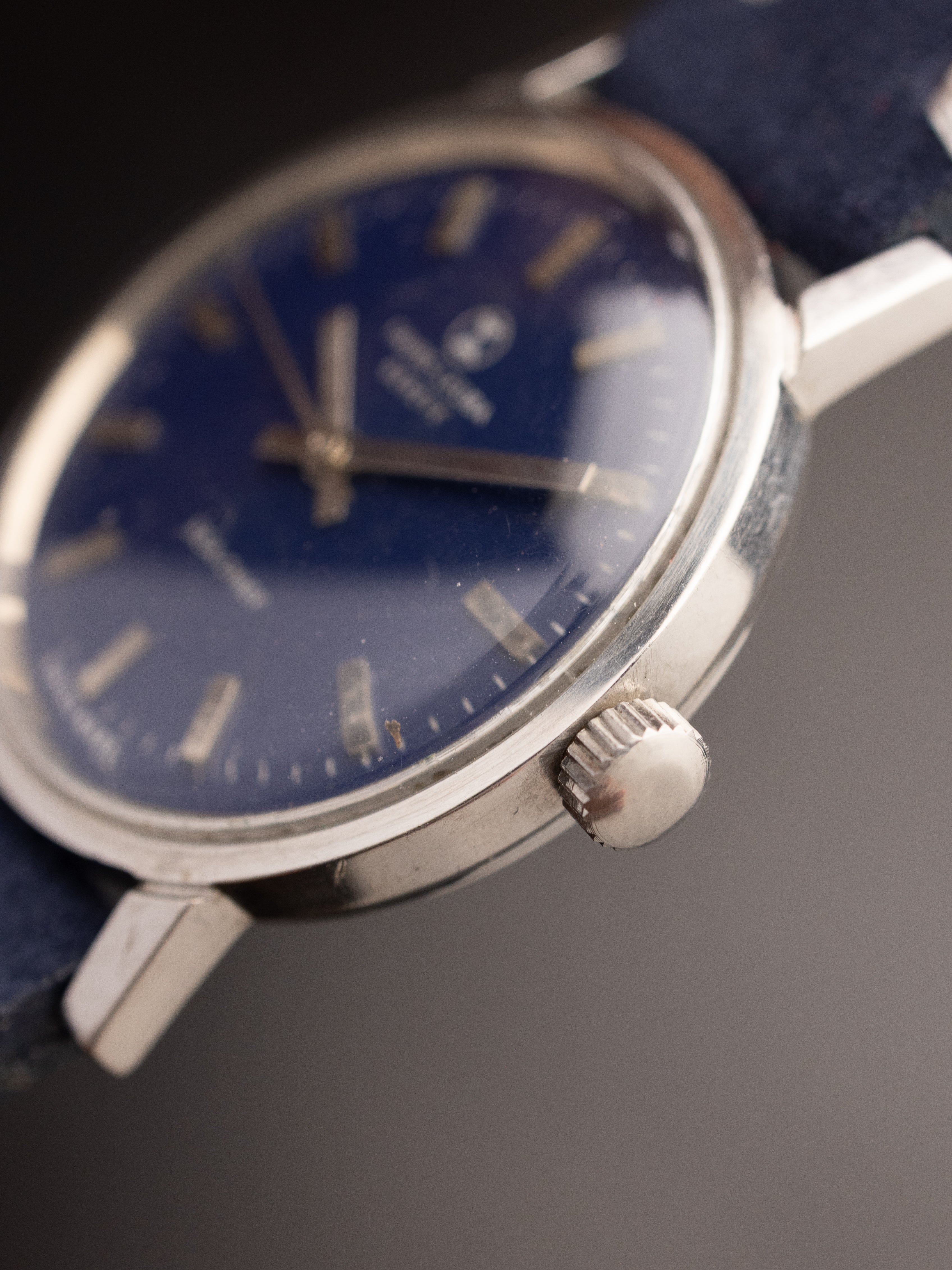Favre Leuba Sea Chief Blue (Ref. 81073) (34mm; Manual)