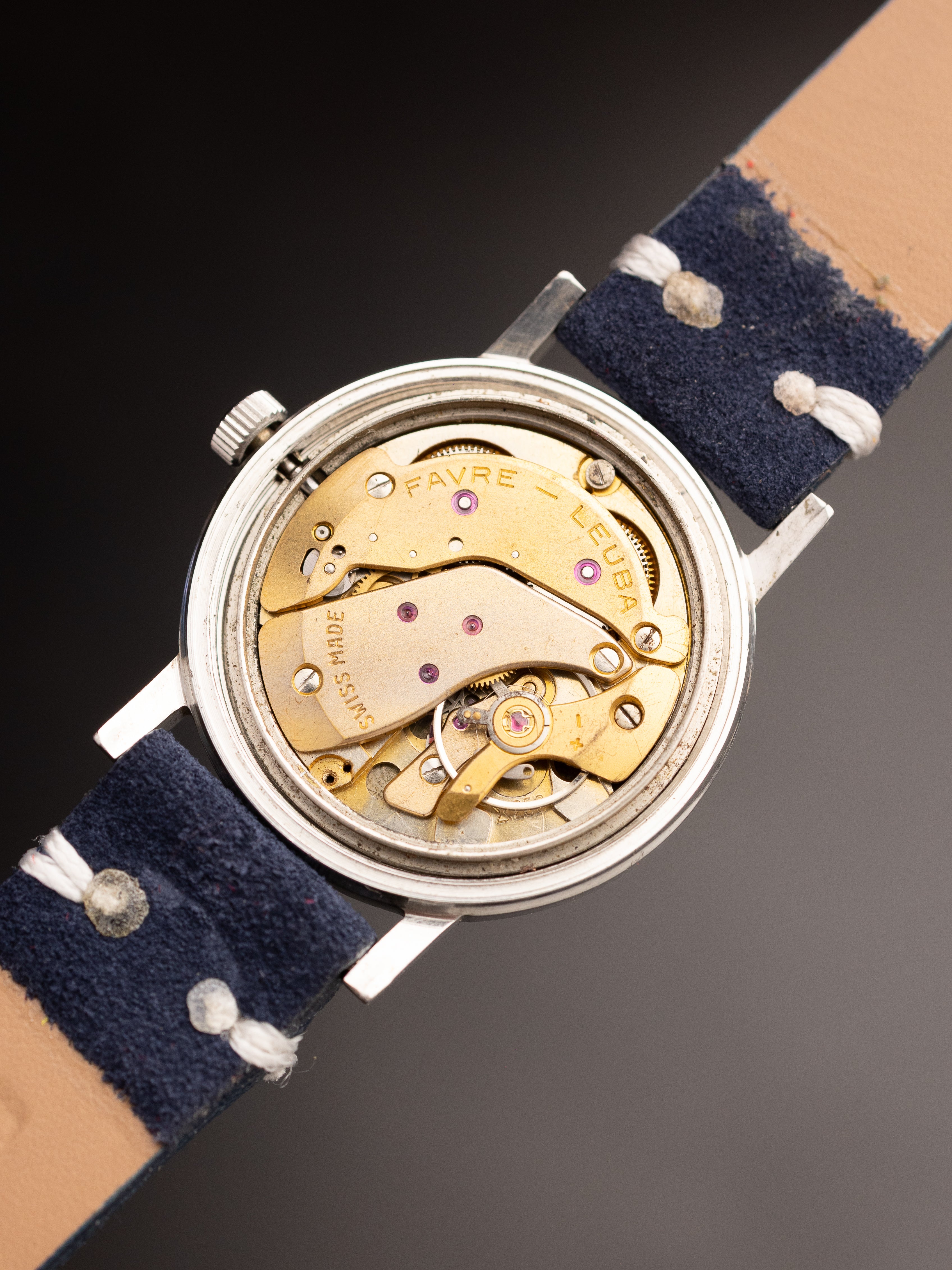 Favre Leuba Sea Chief Blue (Ref. 81073) (34mm; Manual)