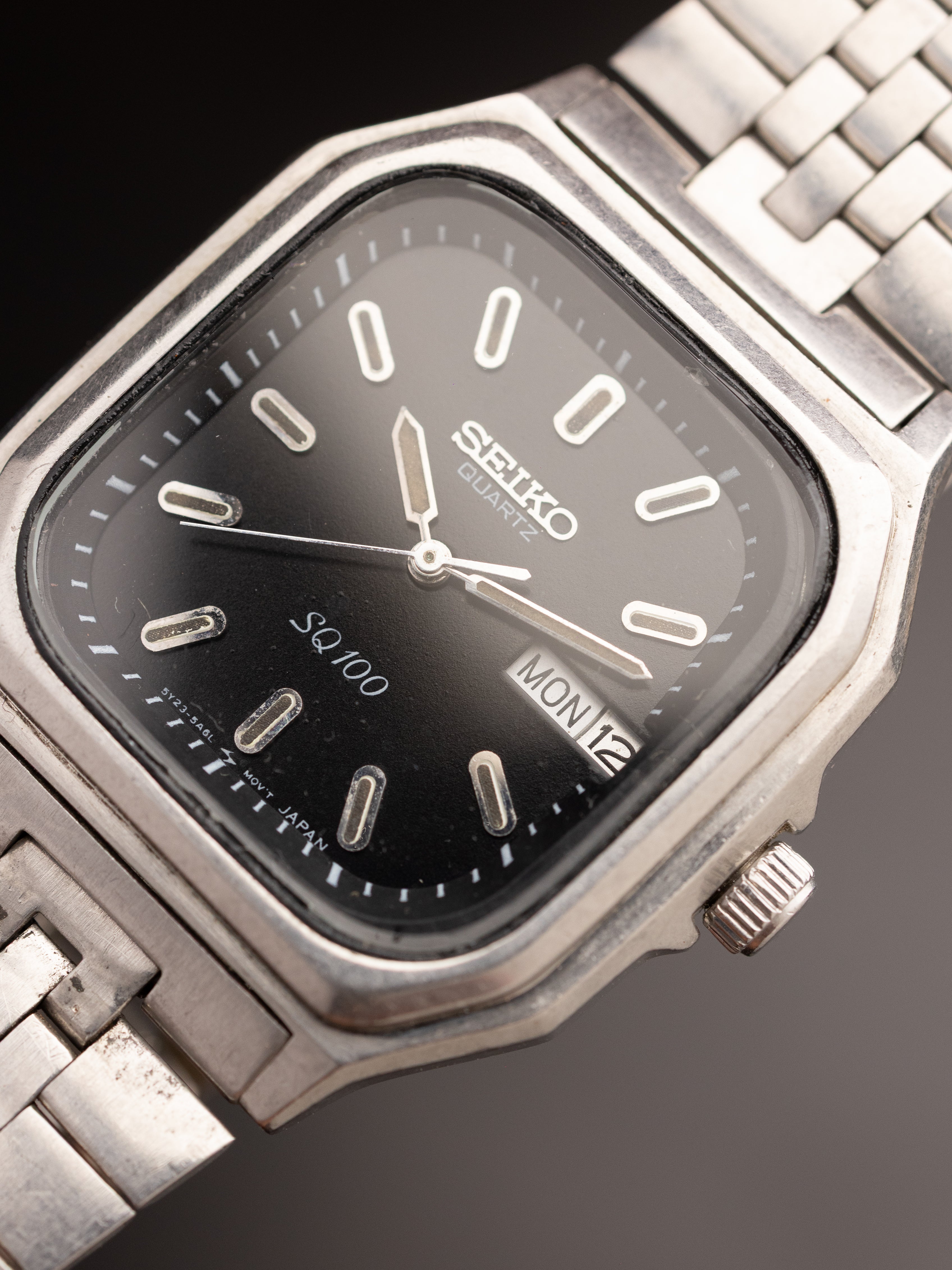Seiko SQ100 852078 (Ref. 5Y23-5A40) (32mm; Quartz) (Very Rare)