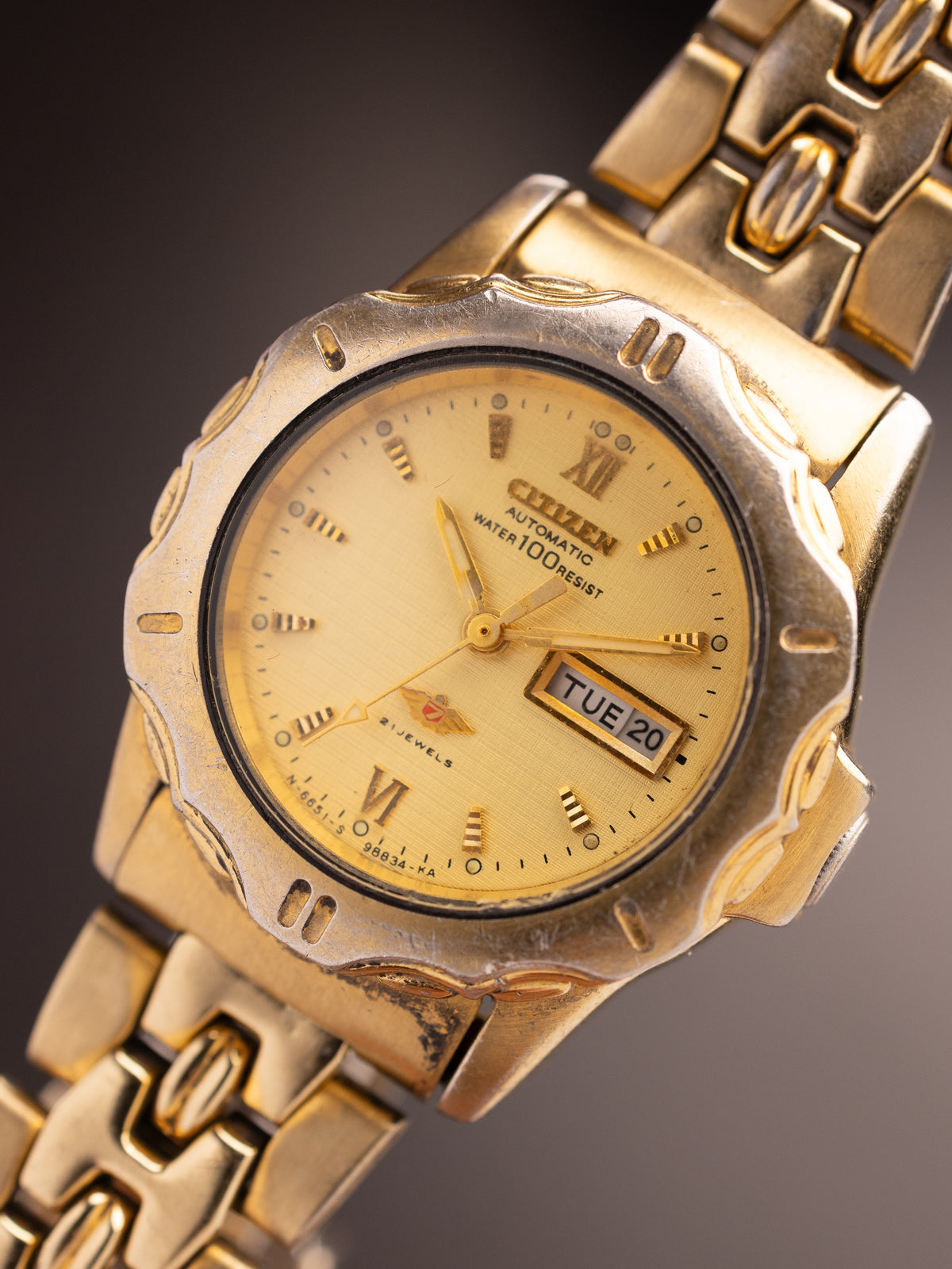 Citizen Eagle 7 Gold (Ref. Unknown) (28mm; Automatic)