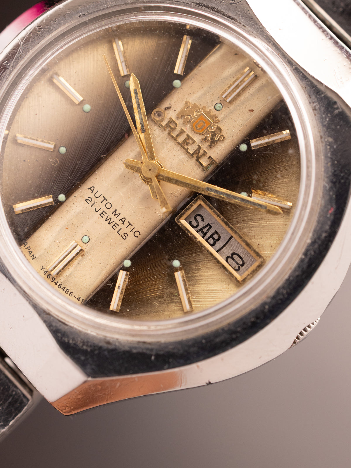 Orient 3D Tiger Eye Dial (Ref. 0S469C002E) (38mm; Automatic) (Rare)