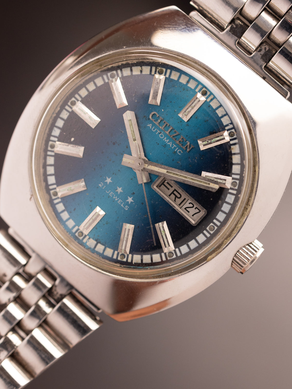 Citizen 6501 Three Star Mint 50256839 (Ref. 4-165217 SMT) (37mm; Automatic) (Rare)