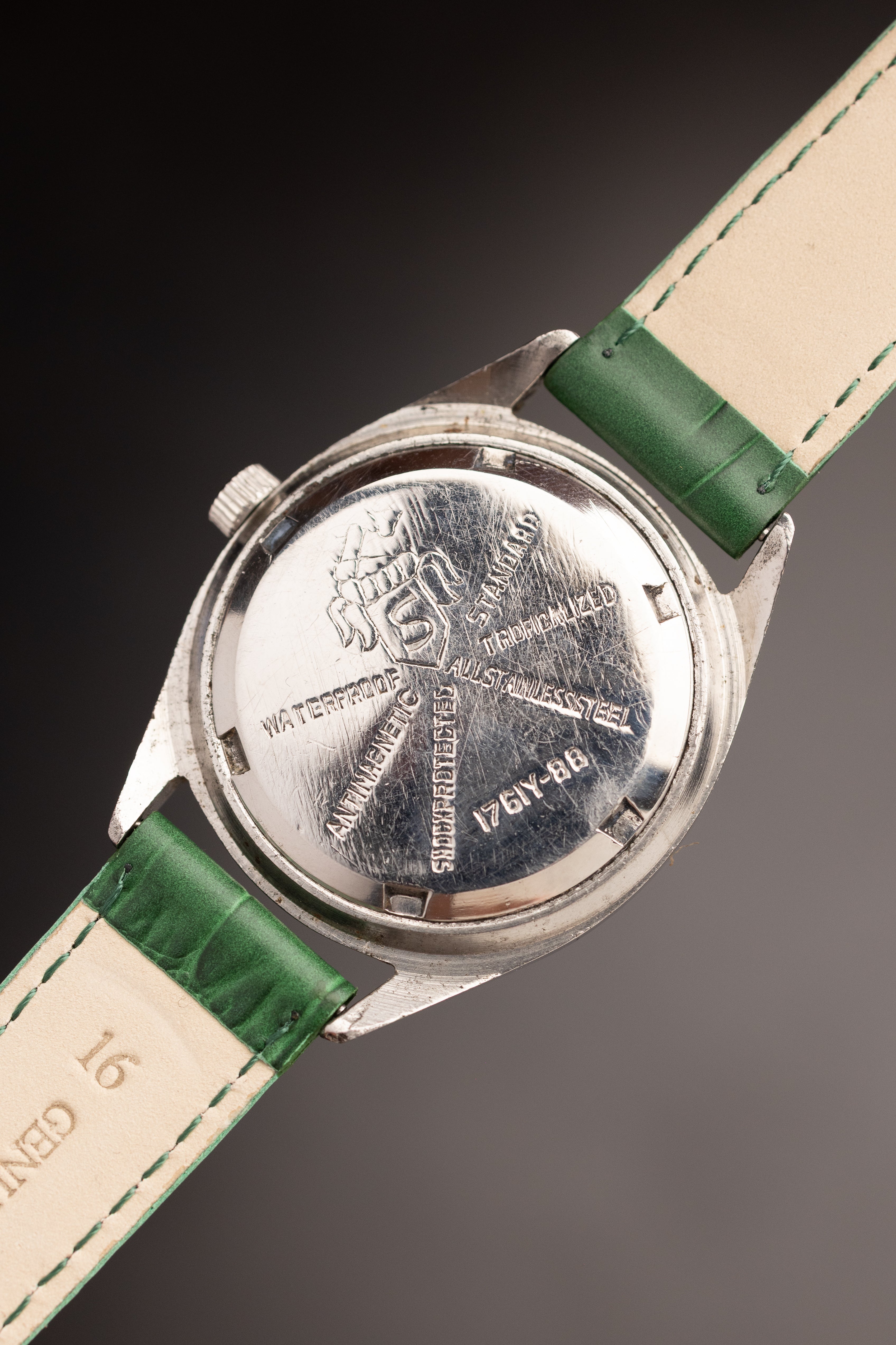 Henri Sandoz & Fils Green (Ref. 1761Y-88) (34mm; Manual) (Rare)