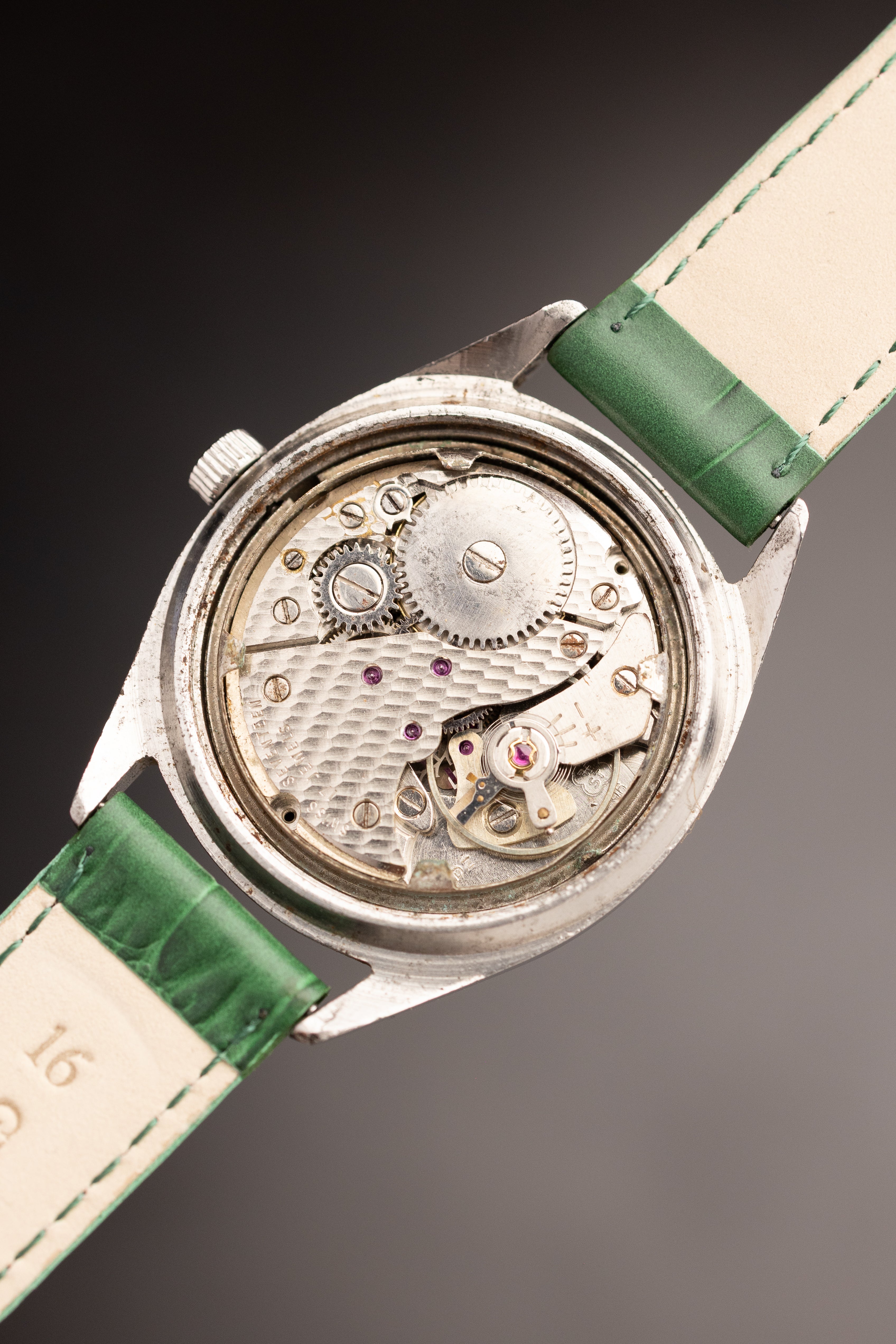 Henri Sandoz & Fils Green (Ref. 1761Y-88) (34mm; Manual) (Rare)