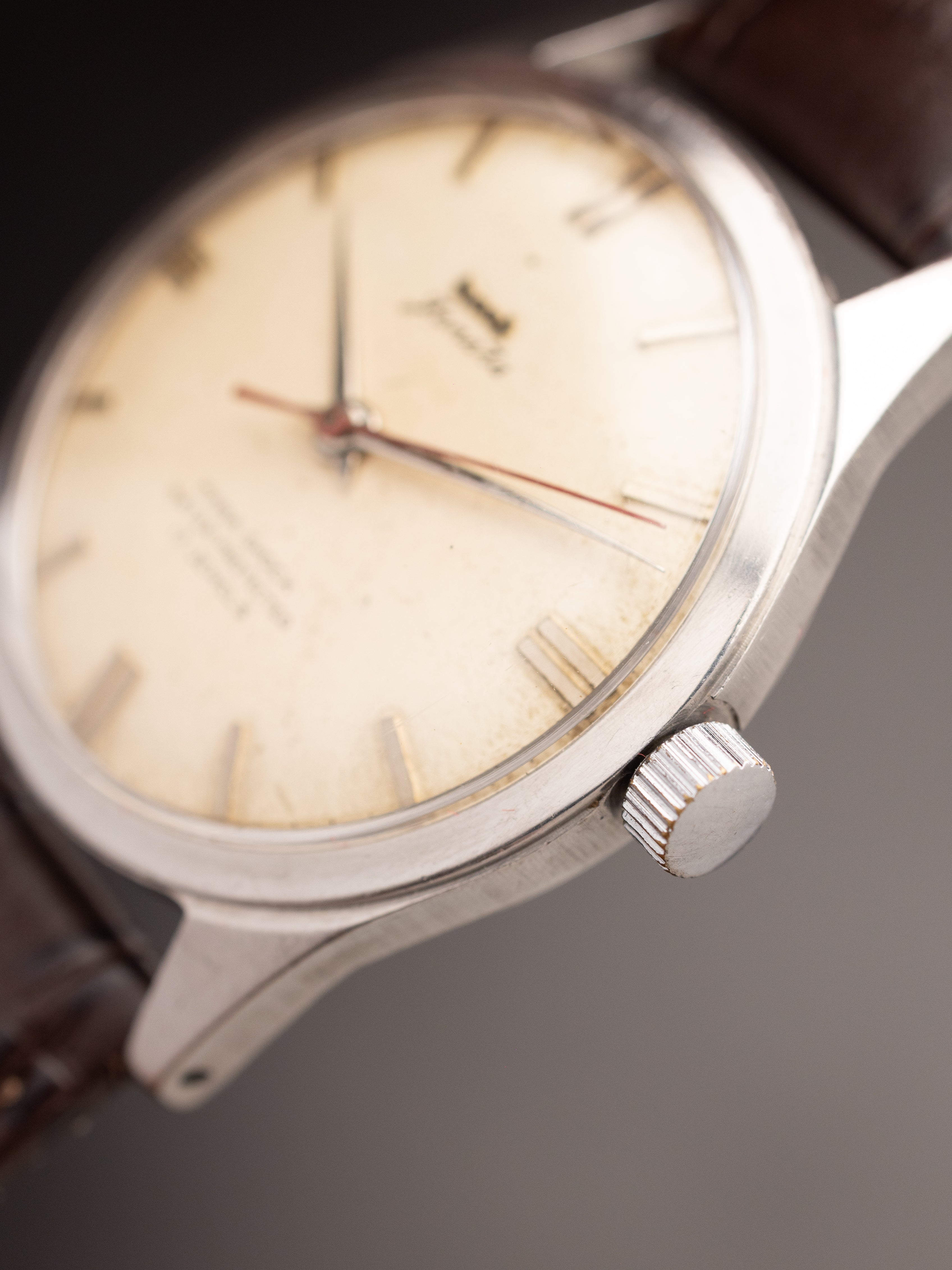 HMT Janata Classic Three Liner Gold Indices (Ref. 14001) (35mm; Manual) (Rare)