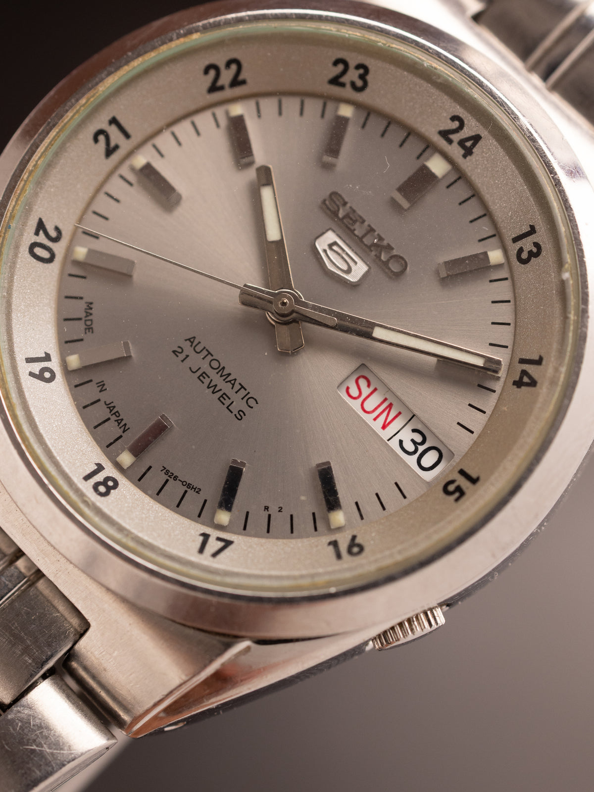 Seiko 5 Railway Time Near NOS TBC (Ref. 7S26-02C0) (35mm; Automatic)