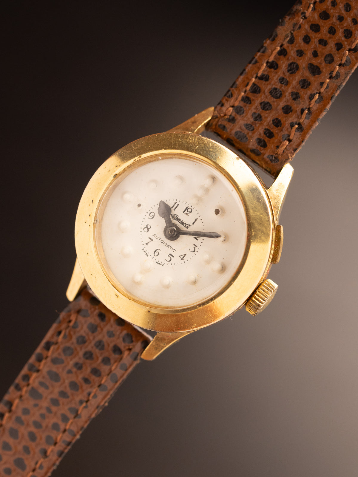 Ingersoll Braille Watch (Ref. 4125) (26mm; Automatic) (Extremely Rare)