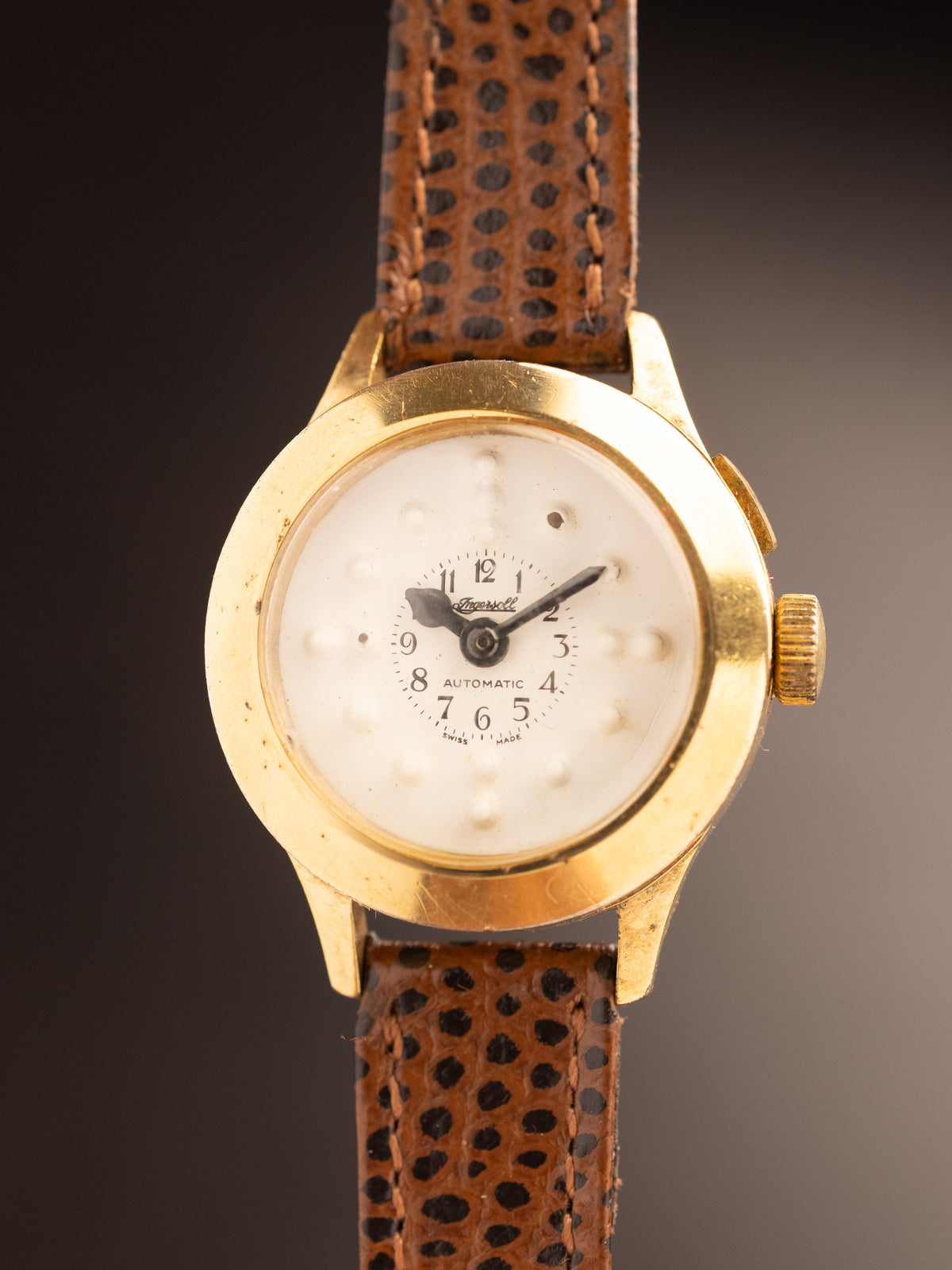 Ingersoll Braille Watch (Ref. 4125) (26mm; Automatic) (Extremely Rare)