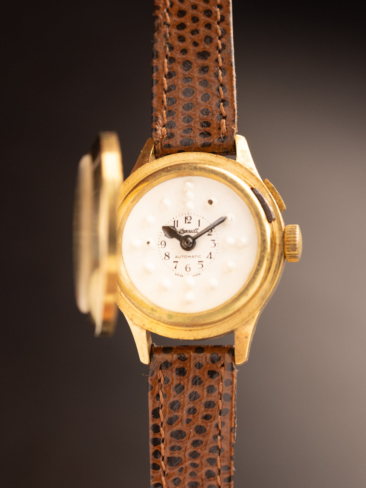 Ingersoll Braille Watch (Ref. 4125) (26mm; Automatic) (Extremely Rare)