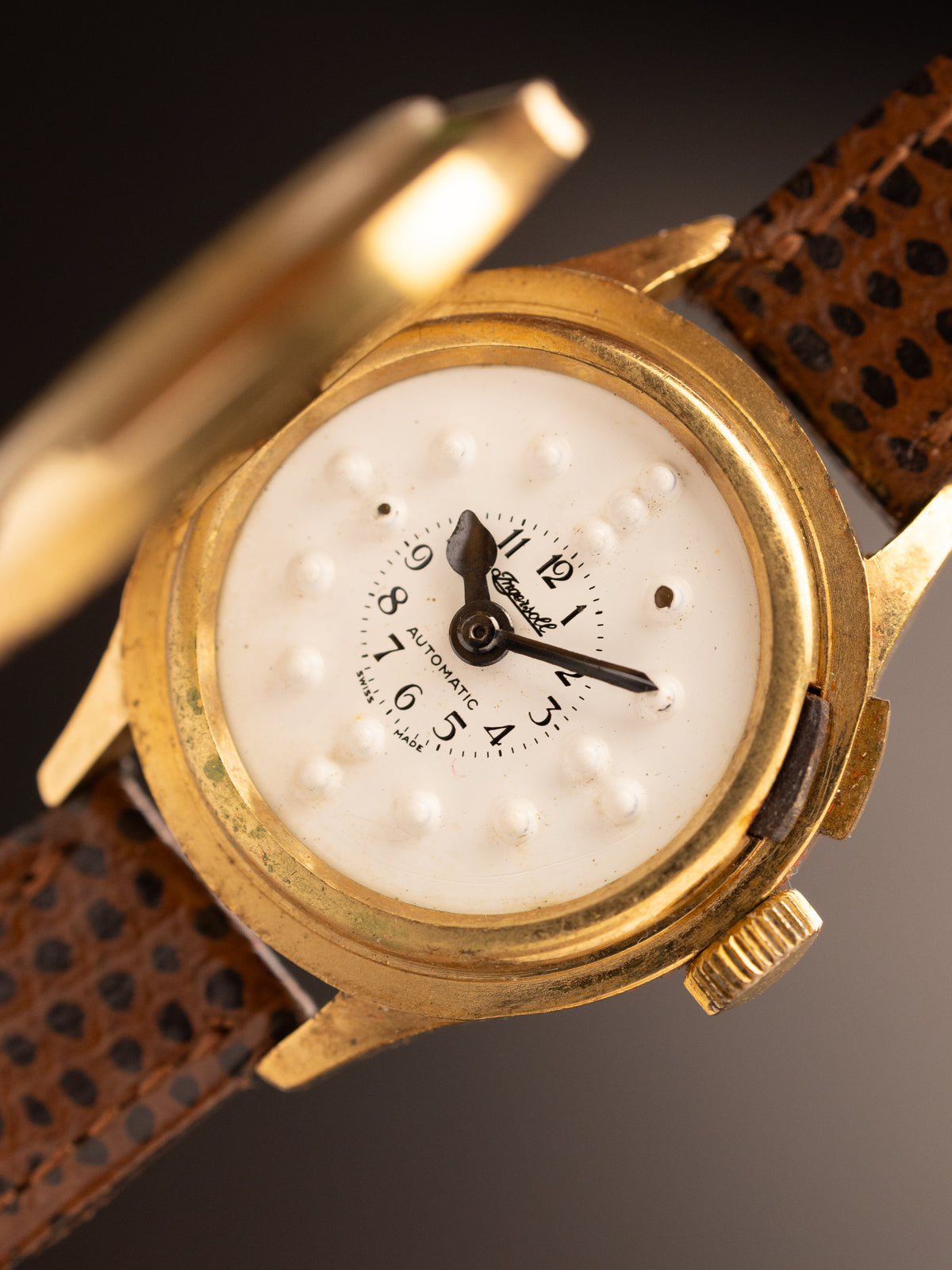 Ingersoll Braille Watch (Ref. 4125) (26mm; Automatic) (Extremely Rare)