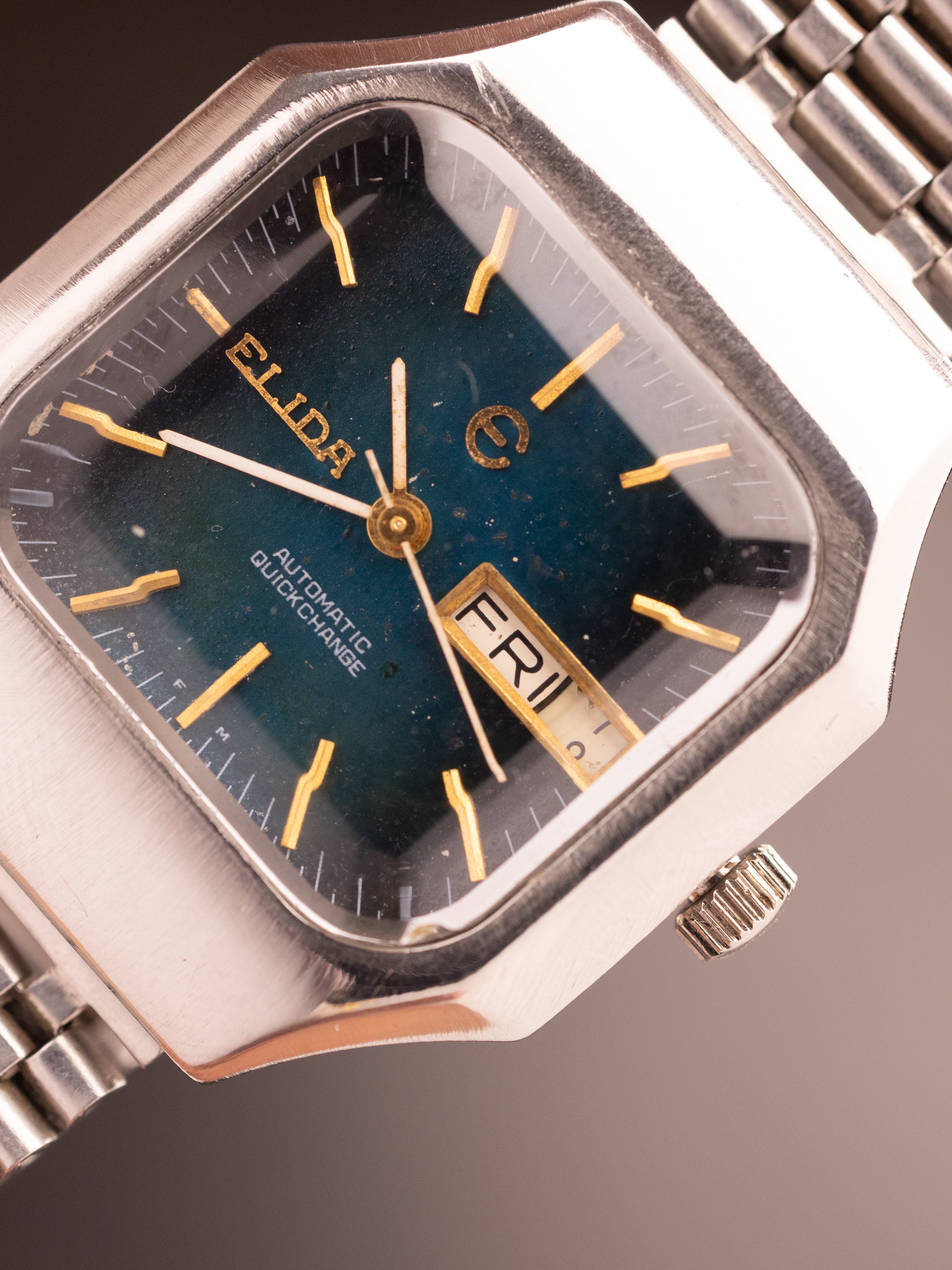 Elida Deluxe Super Mint (Ref. Unknown) (36mm; Automatic) (Rare)