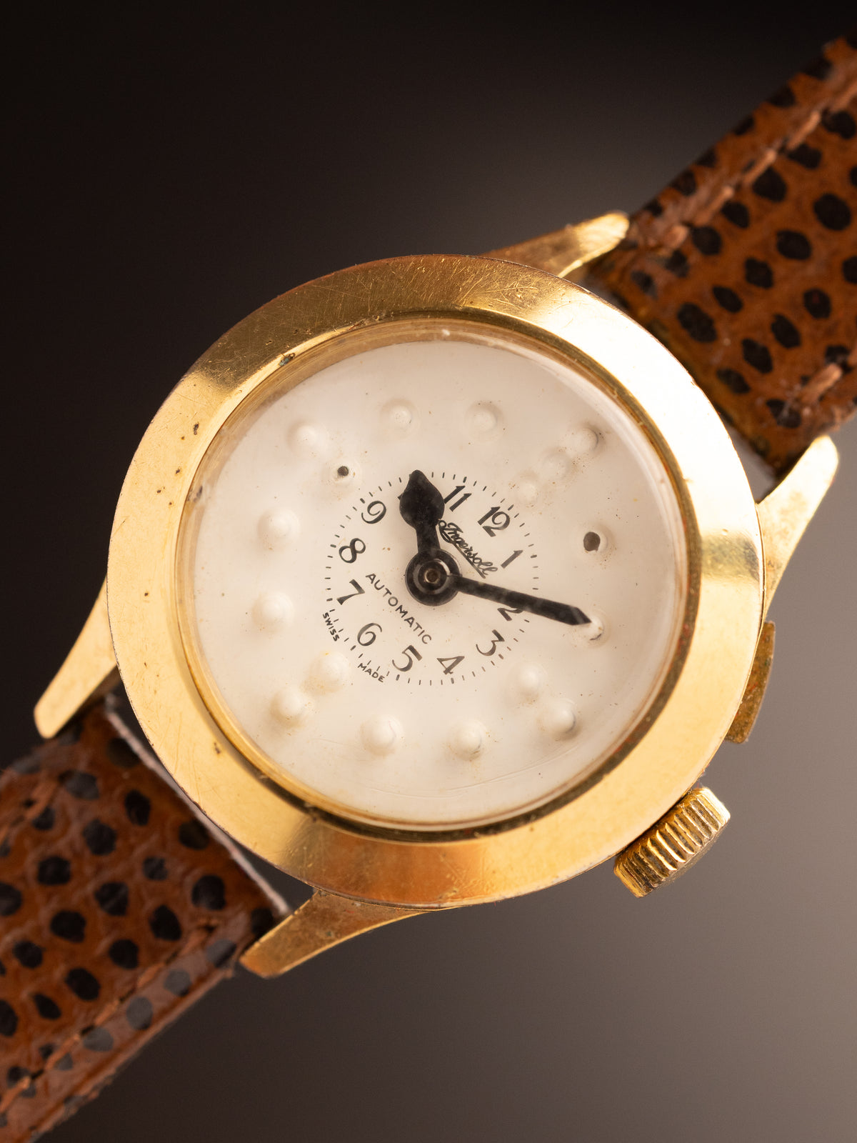 Ingersoll Braille Watch (Ref. 4125) (26mm; Automatic) (Extremely Rare)