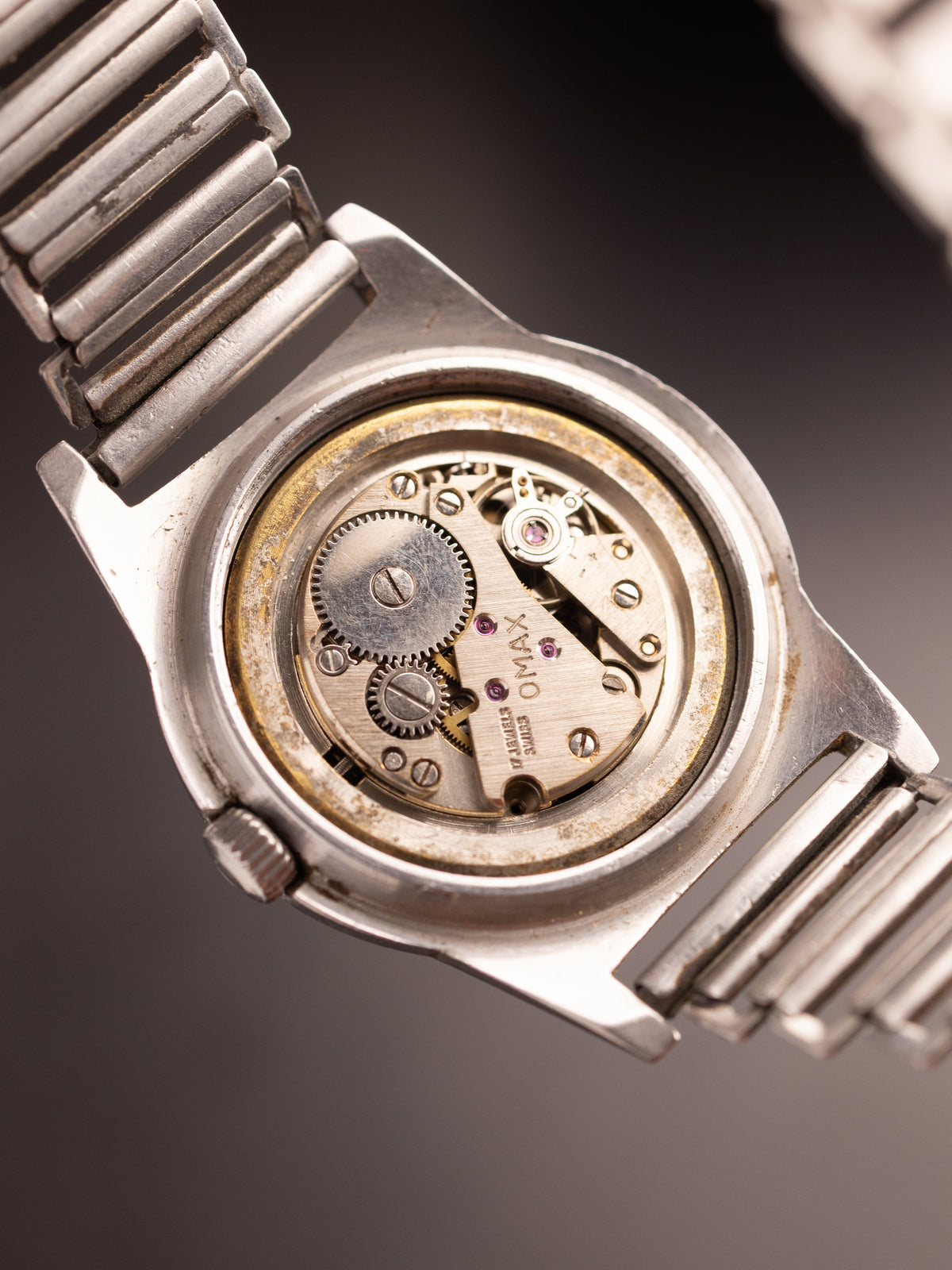 Omax Vintage Dater Flower Dial (Ref. Unknown) (34mm; Manual) (Super Rare)