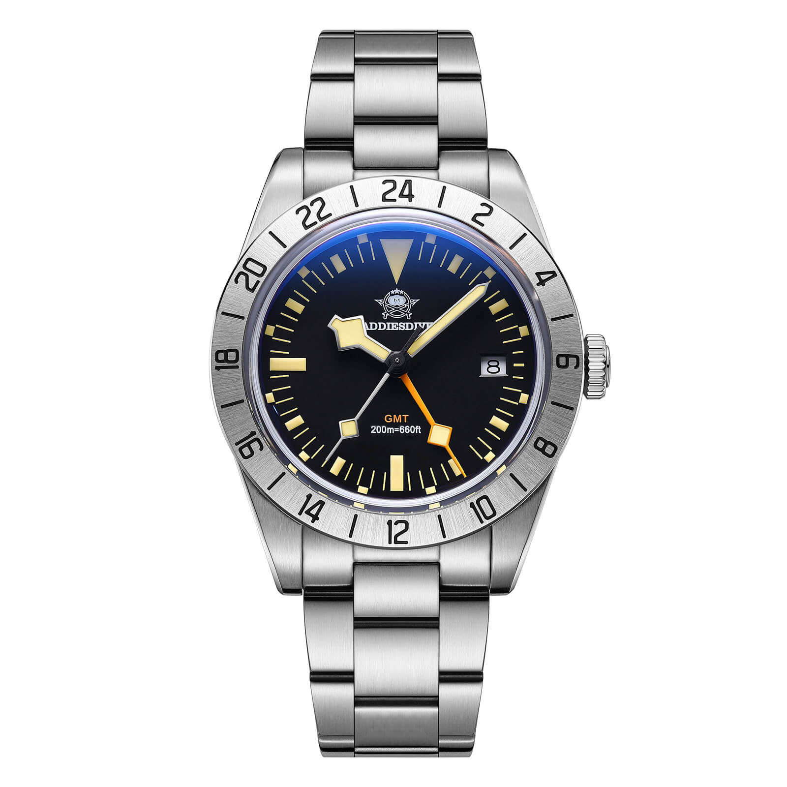 ★Holiday Sale★ADDIESDIVE 39mm BB GMT Quartz Watch RONDA515 Movement（AD2035/AD2036）