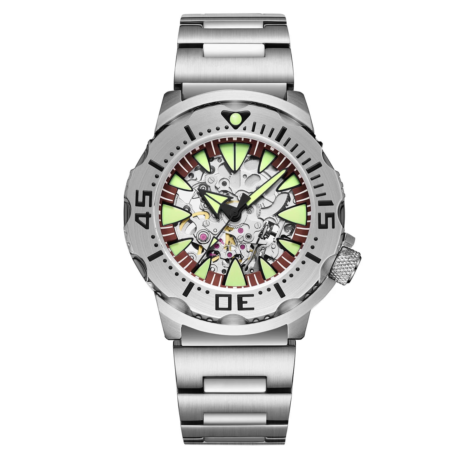 ADDIESDIVE OceanMonster Dive Watch AD2103-skeleton
