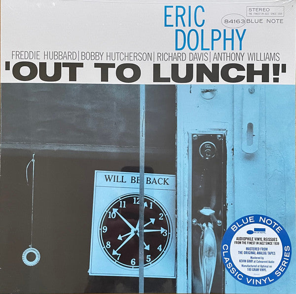 Eric Dolphy – Out To Lunch! (Arrives in 21 days)