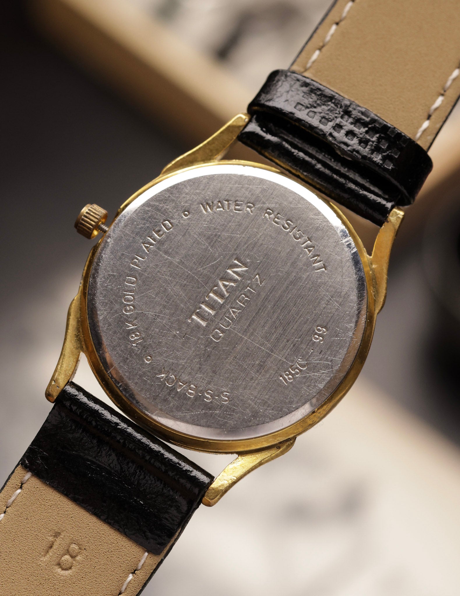 Titan Quartz Moonphase-[36mm] Quartz (Ref. 185C-99)