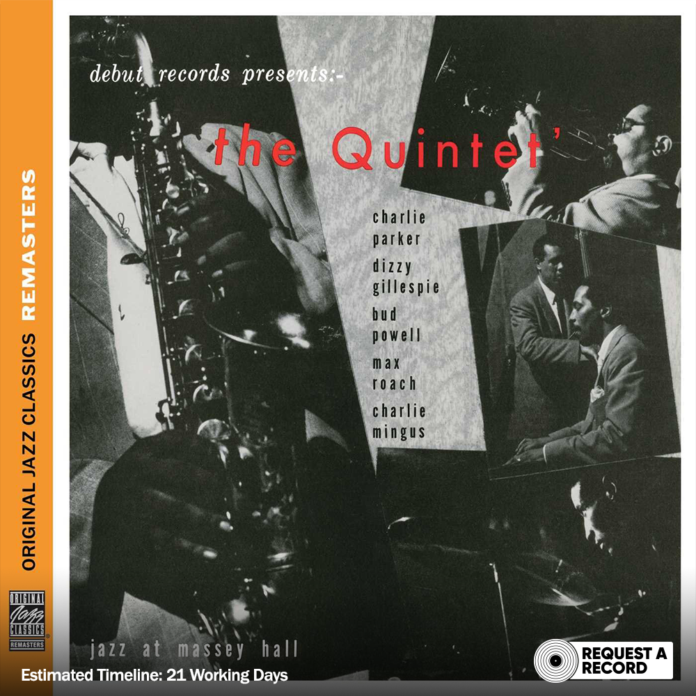 Quintet – Jazz At Massey Hall (Arrives in 21 days)
