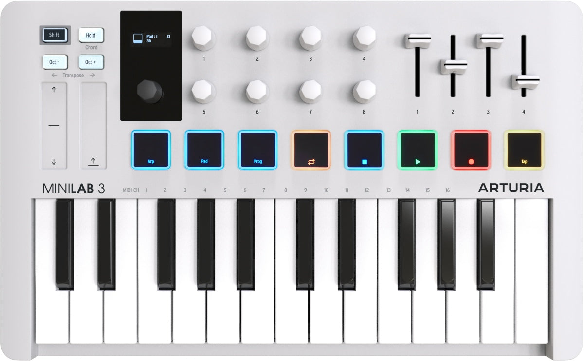 Arturia Minilab 3 MIDI Keyboard | The Revolver Club | The