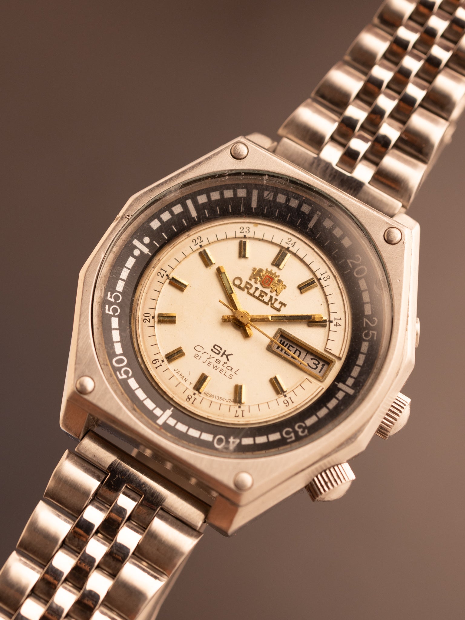 Orient Jumbo Sea King Crystal White Rare (Ref. Y-4691350-4A) (42mm