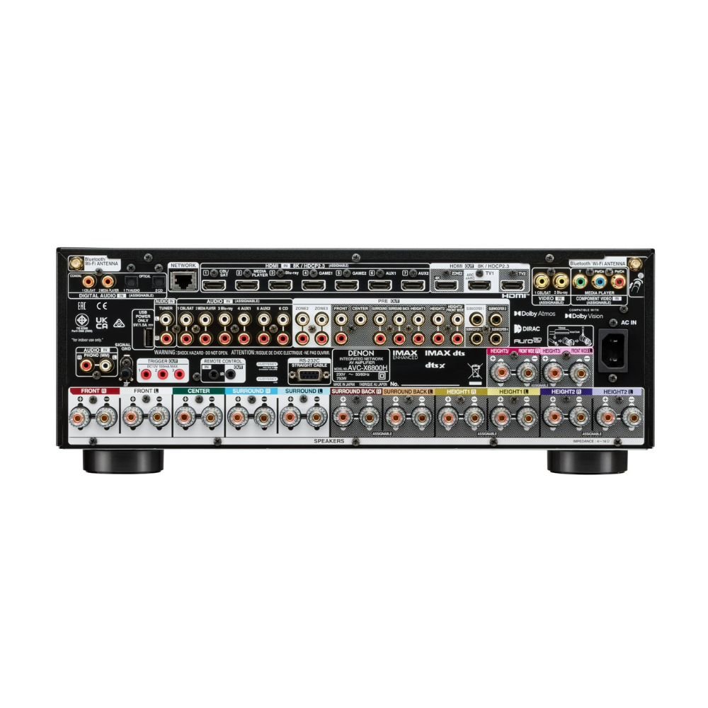 Denon AVC-X6800H AV Receivers