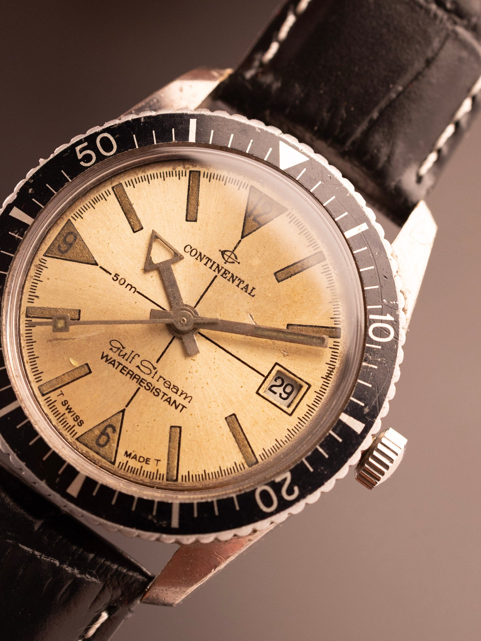 Continental Gulf Stream Diver (Ref. T2531A) (36mm; Manual) (Very Rare)