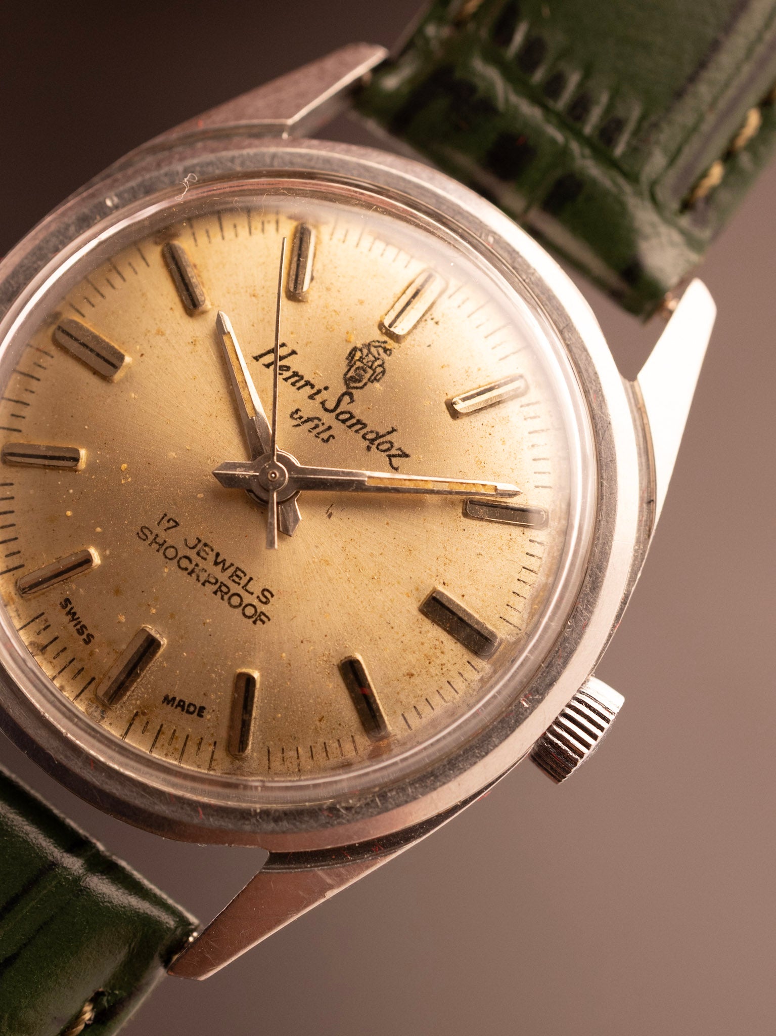 Henri Sandoz 17 Jewels SG (Ref. 1761Y-88) (33mm; Manual)