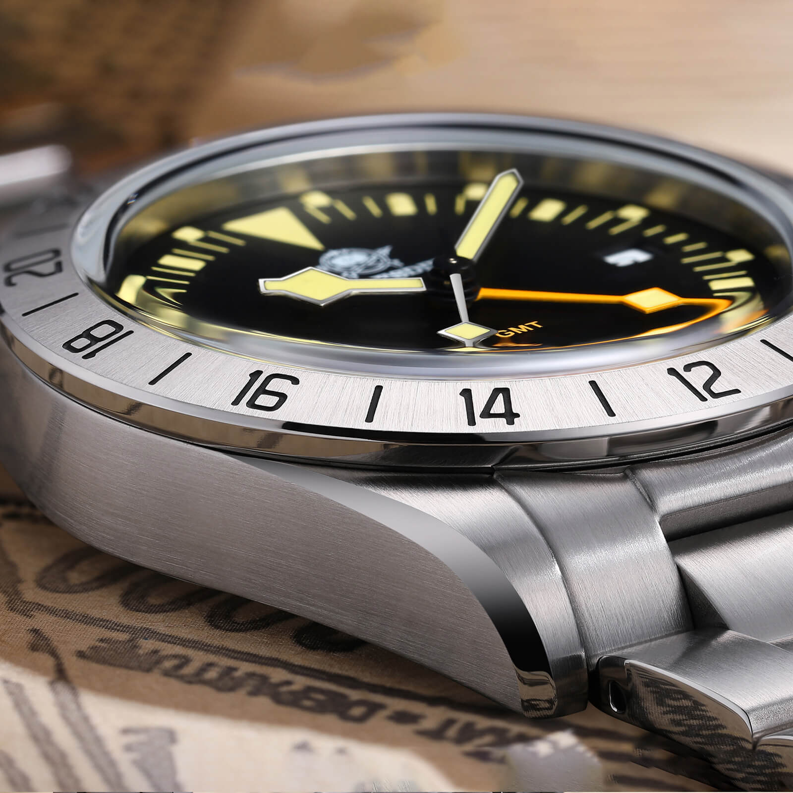 ★Holiday Sale★ADDIESDIVE 39mm BB GMT Quartz Watch RONDA515 Movement（AD2035/AD2036）