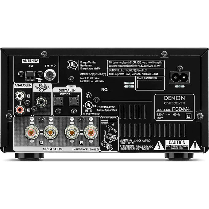 Denon RCD-M41 Micro Hi-Fi CD Receiver