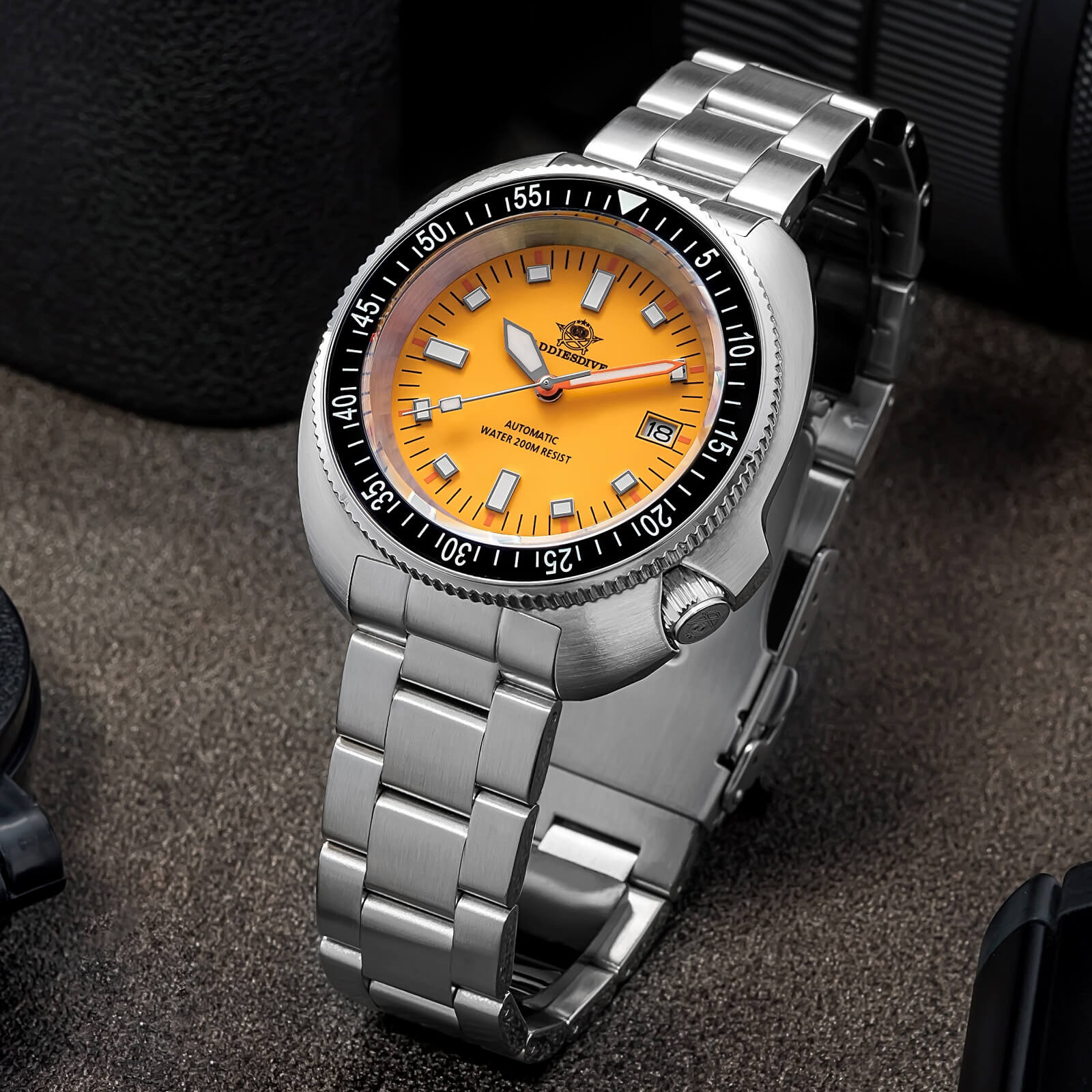 ★Flash Sale★ADDIESDIVE Retro Captain Willard Dive Watch AD2081