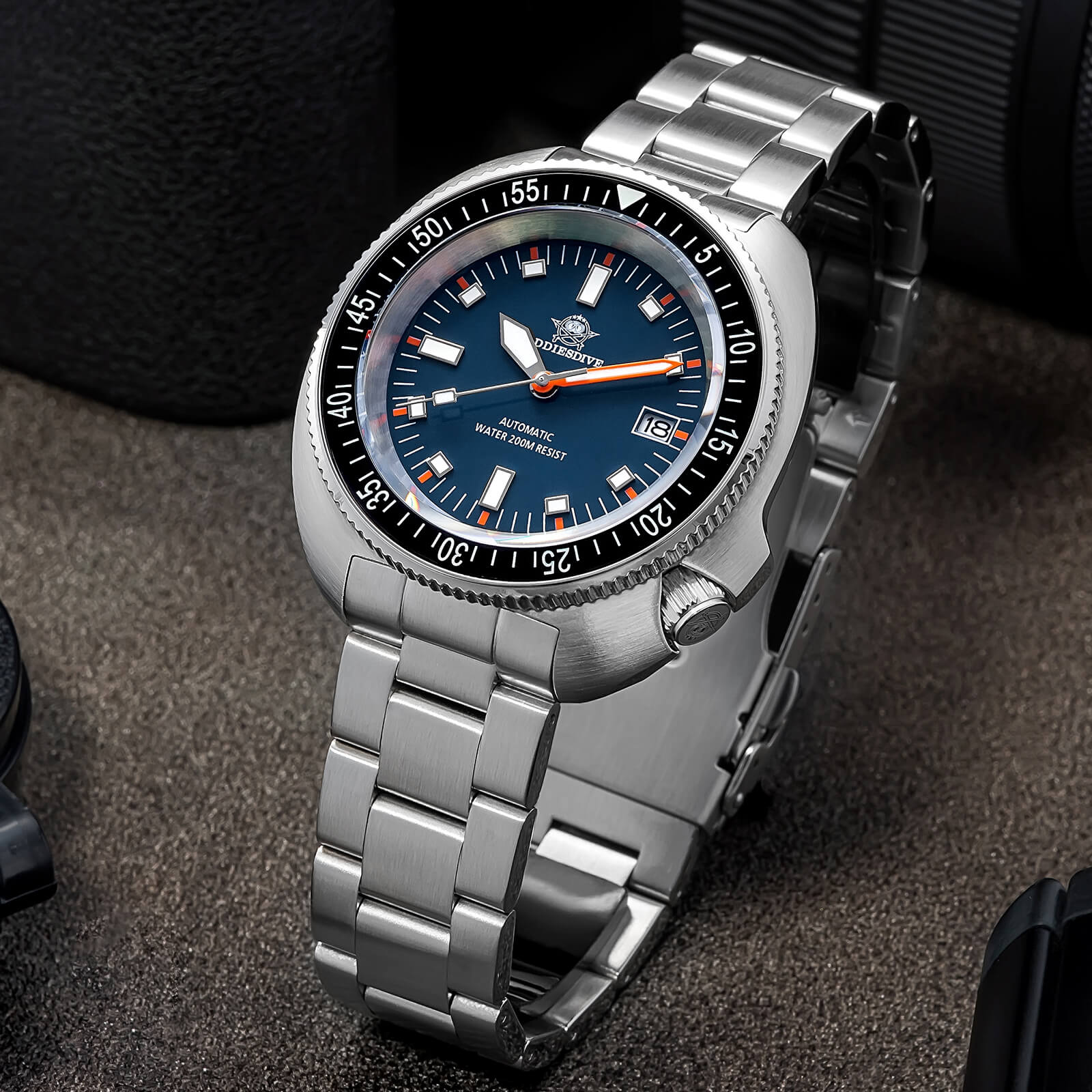 ★Flash Sale★ADDIESDIVE Retro Captain Willard Dive Watch AD2081