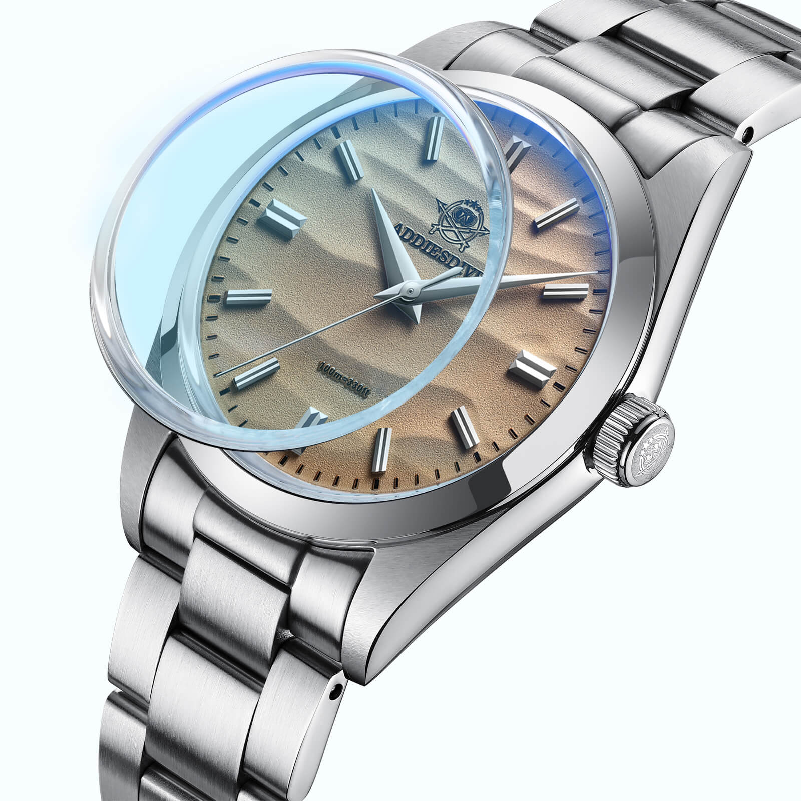 ADDIESDIVE 36mm Quartz Watch VH31 Movement （AD2030