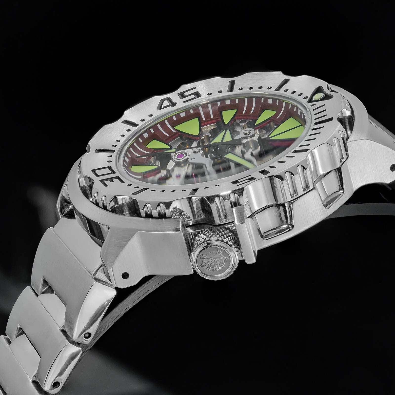 ADDIESDIVE OceanMonster Dive Watch AD2103-skeleton