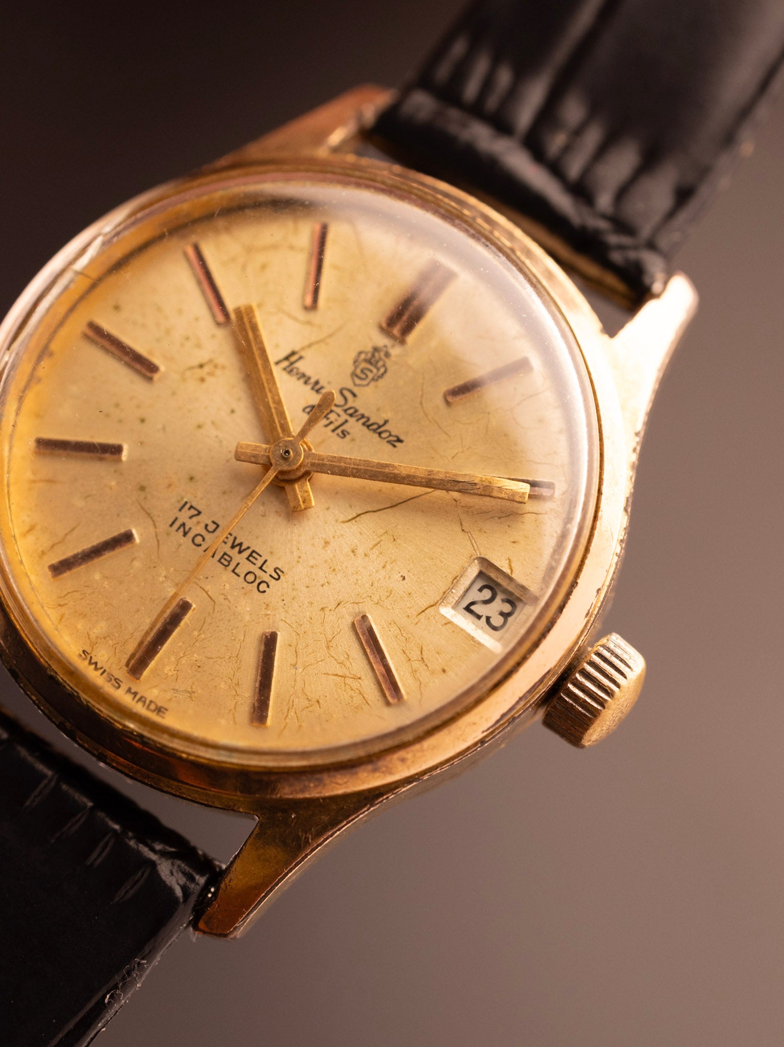 Henri Sandoz & Fils (Ref. 721Z-44-2) (28mm; Automatic)