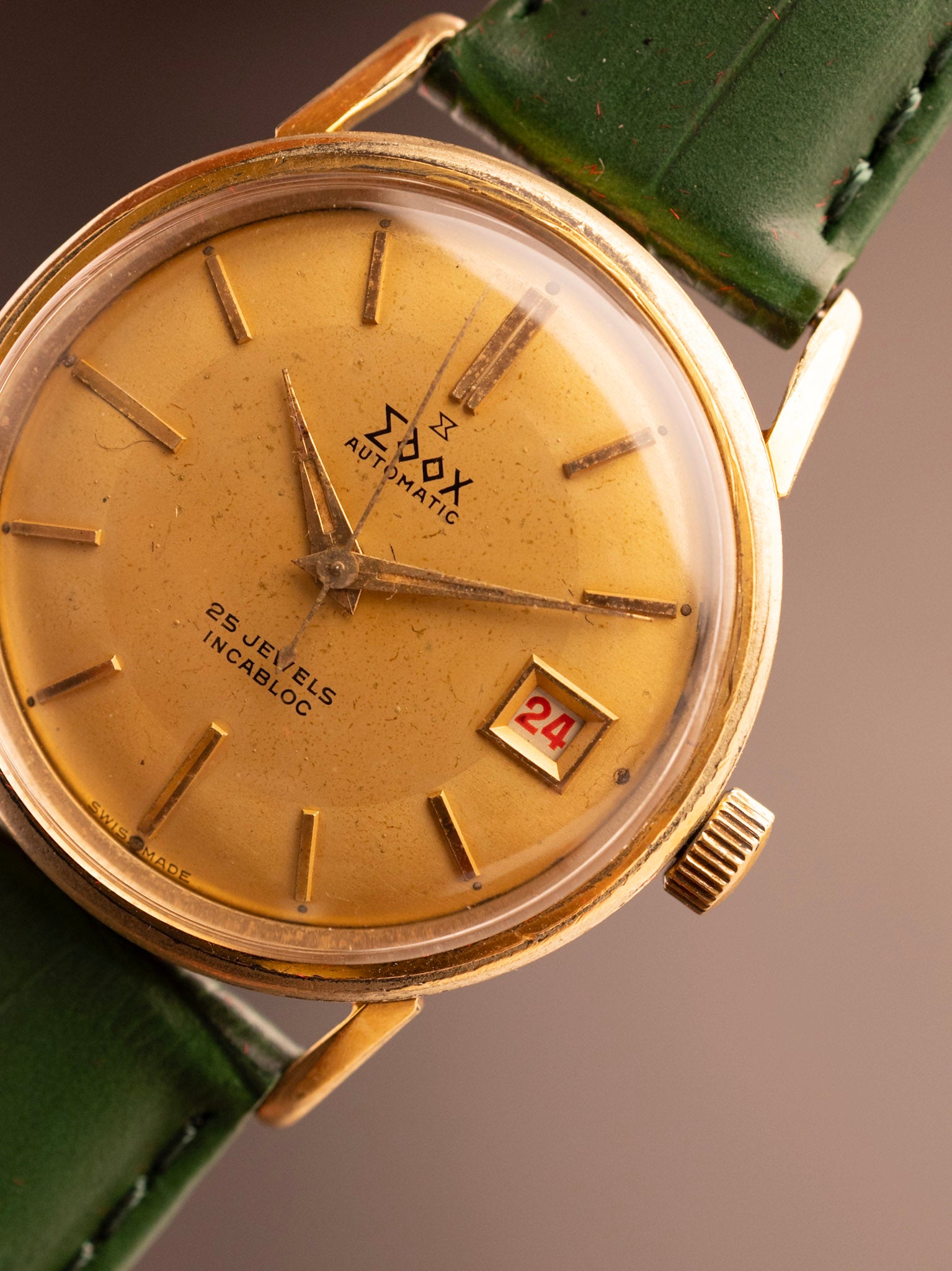 Edox Vintage Automatic 25 Jewels Incabloc Gold (Ref. 49893) (33mm