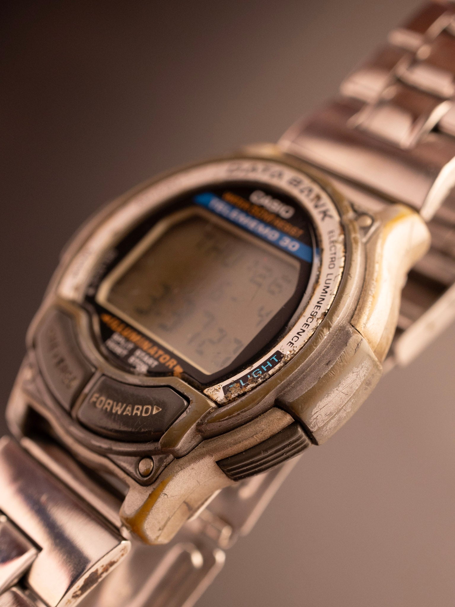 Casio DB-34H Data Bank Illuminator (Ref. 1600) (42mm; Digital)