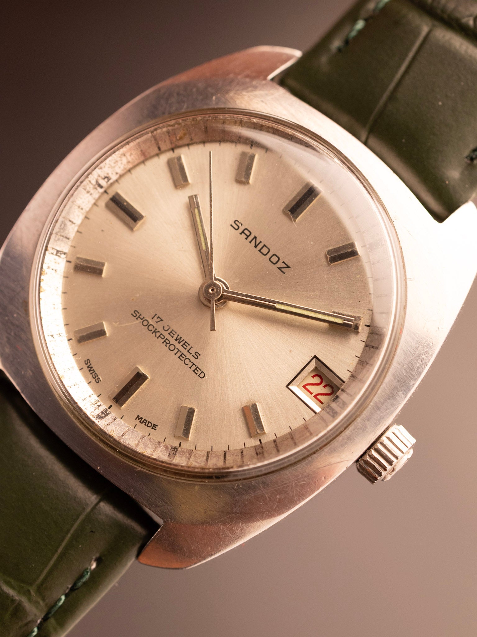 Sandoz Super Mint (Ref. 1833-2-88-75) (33mm; Automatic)