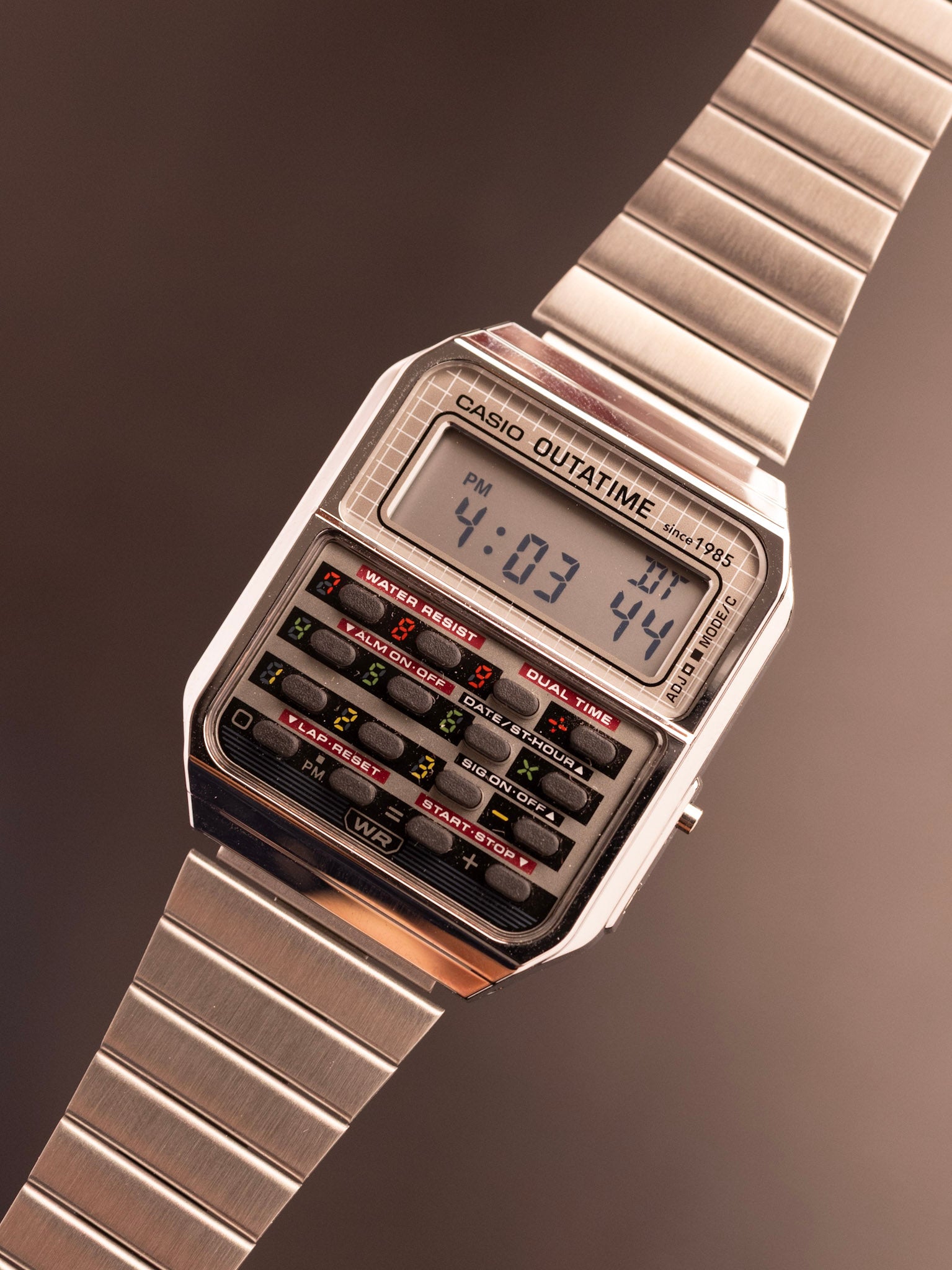 Casio Back to The Future (Ref. C013 CA-500WEBF-1ADR) (34mm; Digital)(With Box and Papers)